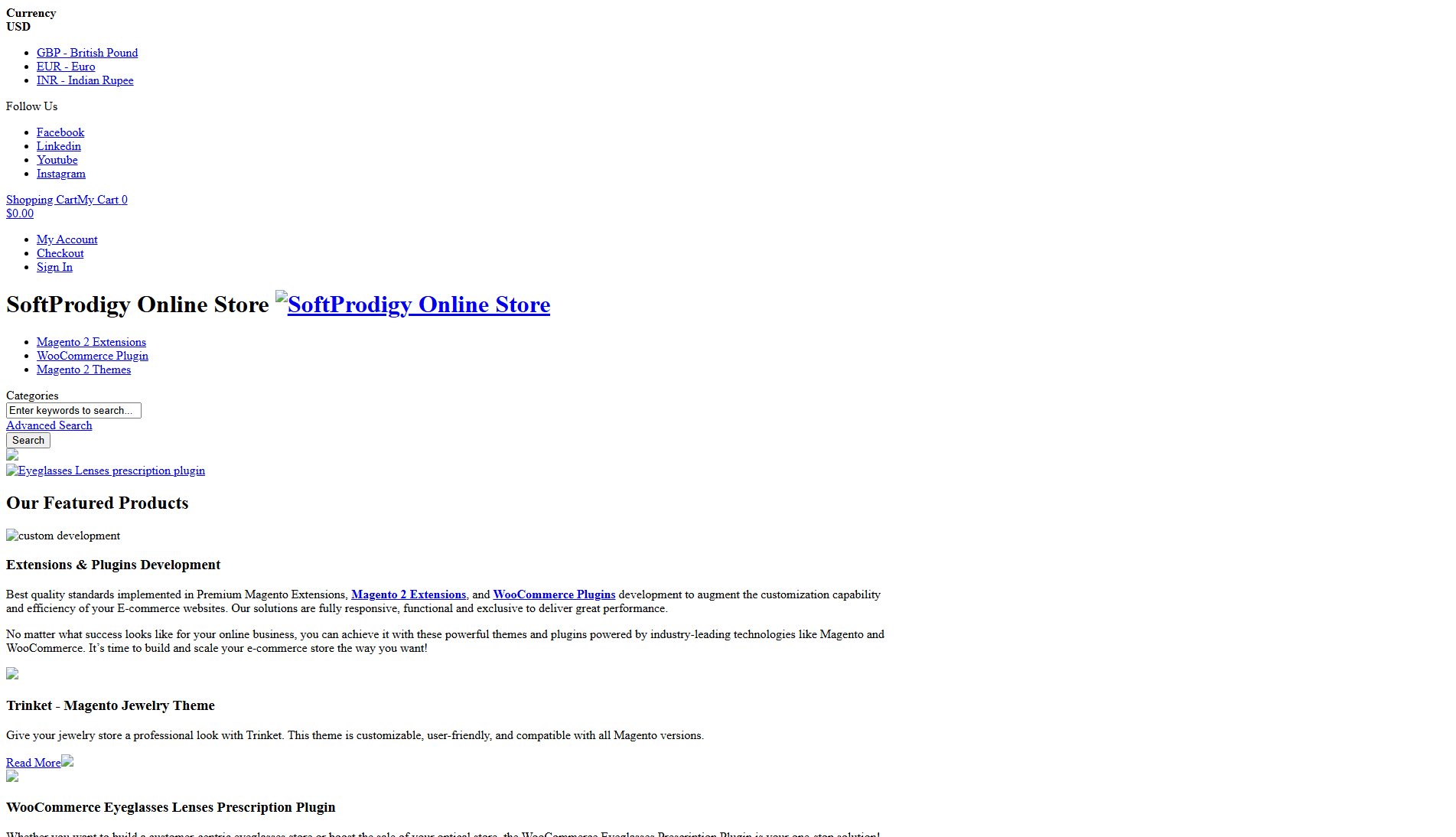SoftProdigy SoftProdigy Interface & Screenshots