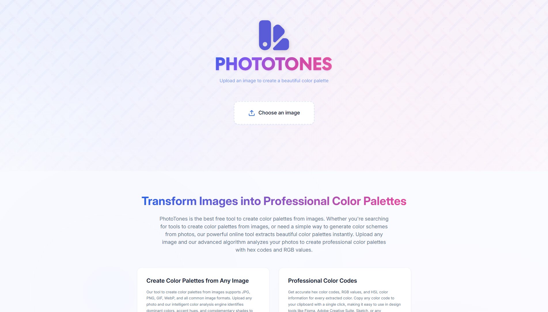 PhotoTones PhotoTones Interface & Screenshots PhotoTones PhotoTones Interface & Screenshots