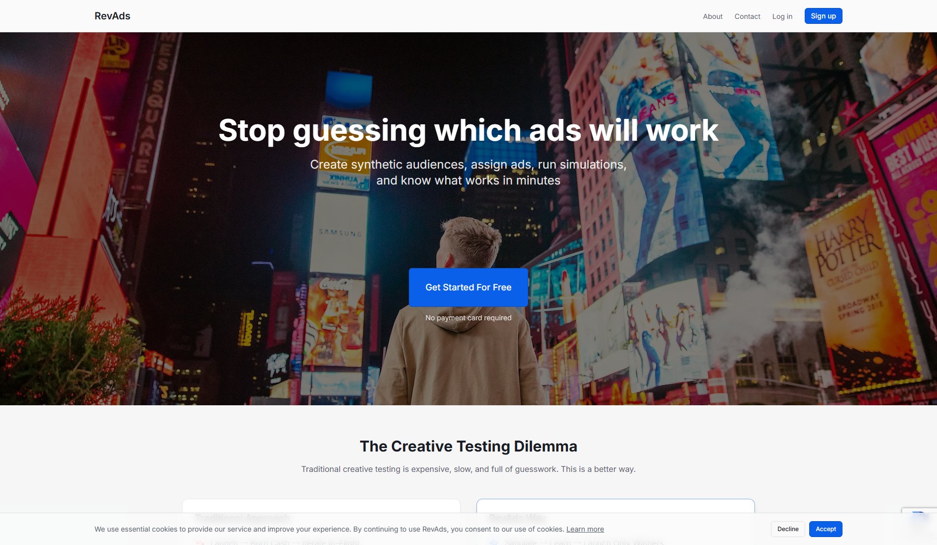RevAds RevAds Interface & Screenshots RevAds RevAds Interface & Screenshots