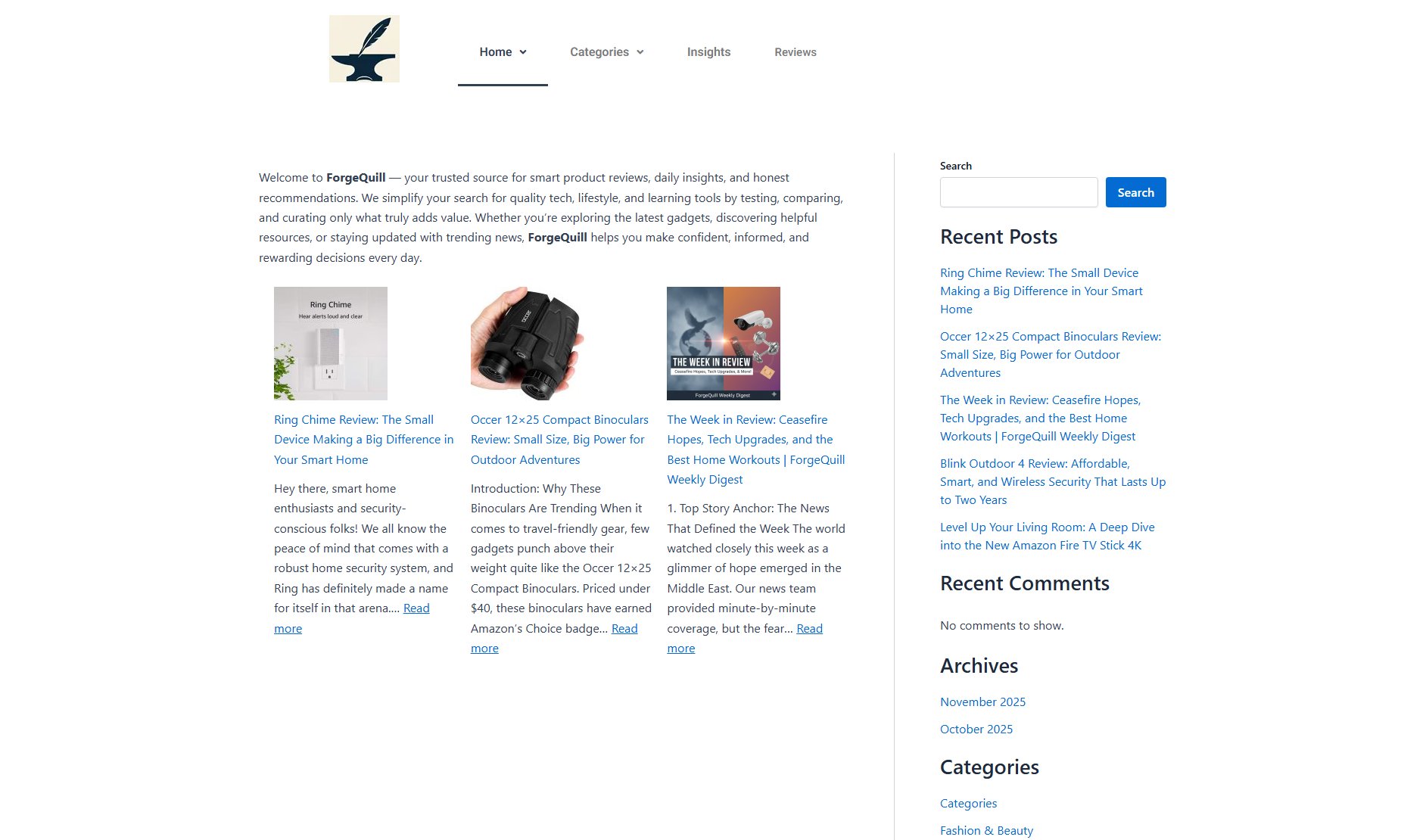 ForgeQuill ForgeQuill Interface & Screenshots ForgeQuill ForgeQuill Interface & Screenshots