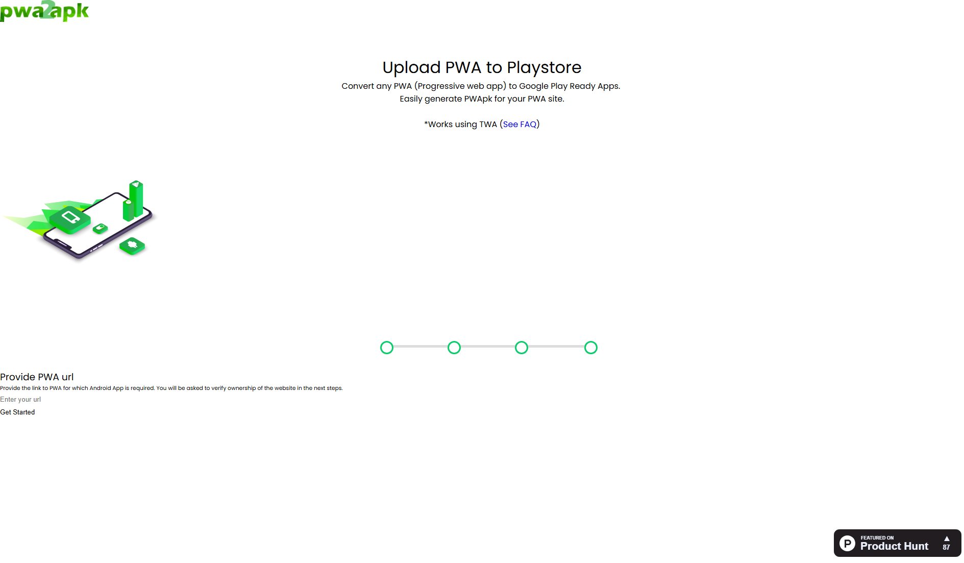 PWA2APK PWA2APK Interface & Screenshots PWA2APK PWA2APK Interface & Screenshots