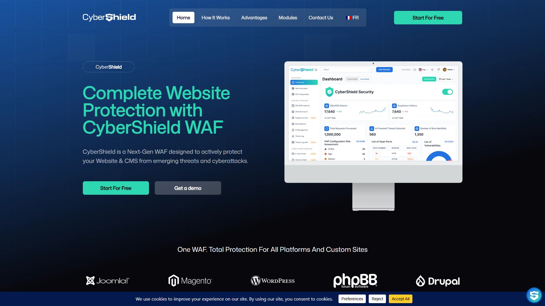 CyberShield CyberShield Interface & Screenshots CyberShield CyberShield Interface & Screenshots