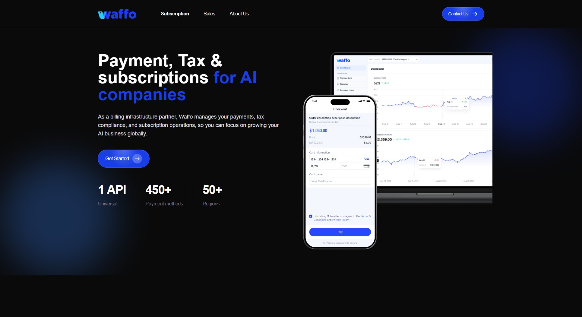 Waffo Waffo Interface & Screenshots Waffo Waffo Interface & Screenshots