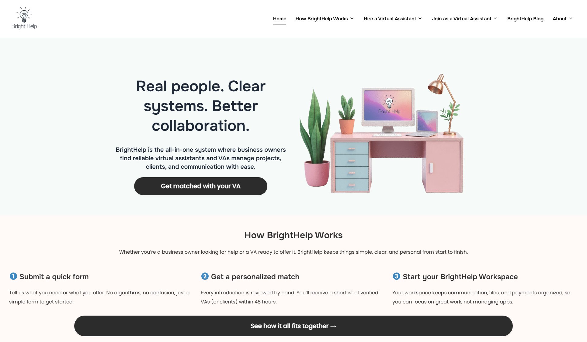 BrightHelp BrightHelp Interface & Screenshots