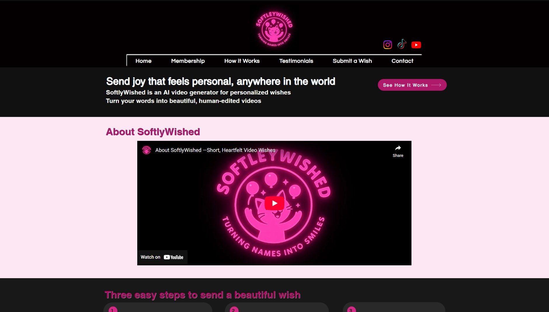 SoftlyWished SoftlyWished Interface & Screenshots SoftlyWished SoftlyWished Interface & Screenshots