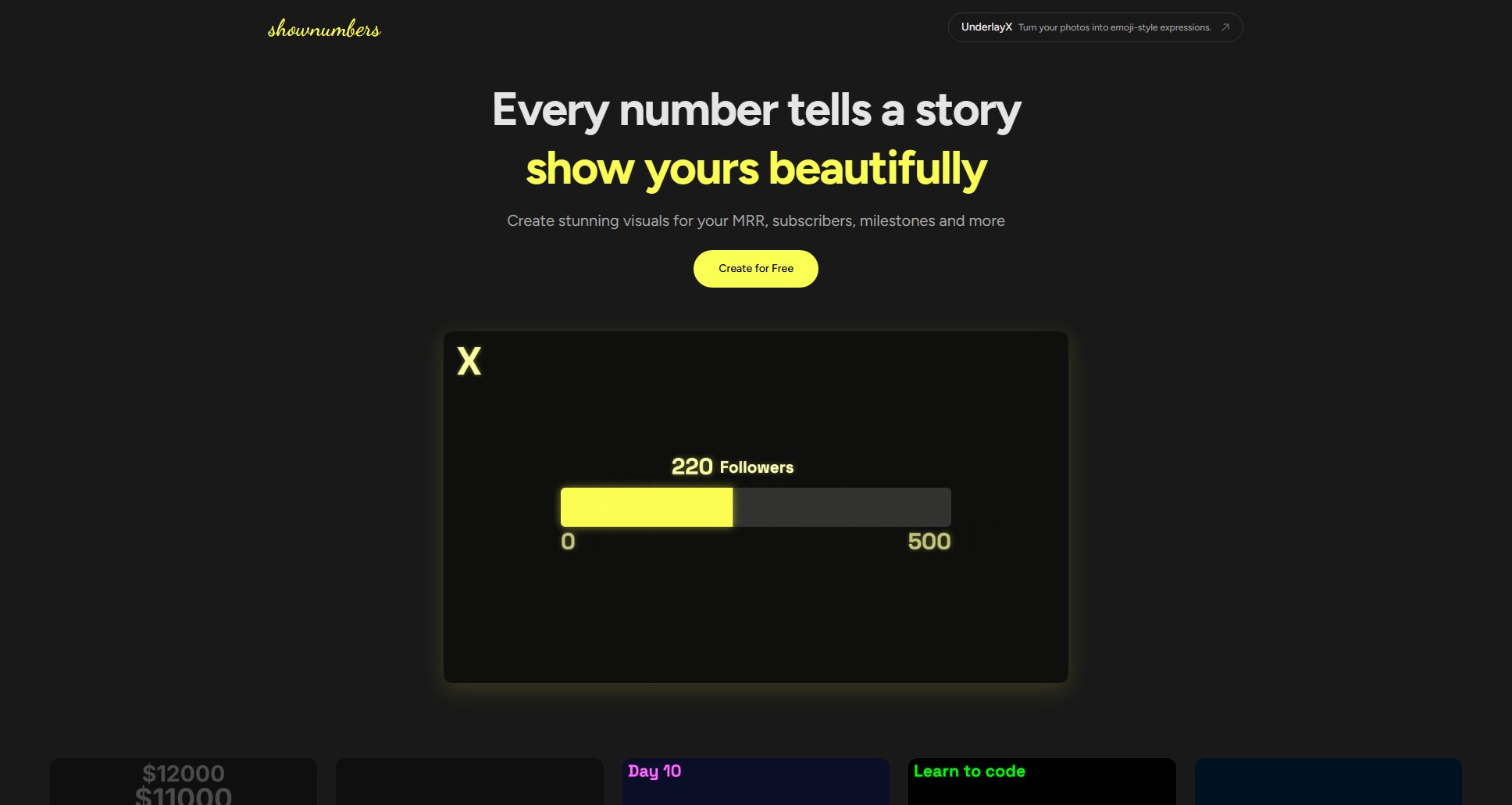 ShowNumbers ShowNumbers Interface & Screenshots ShowNumbers ShowNumbers Interface & Screenshots