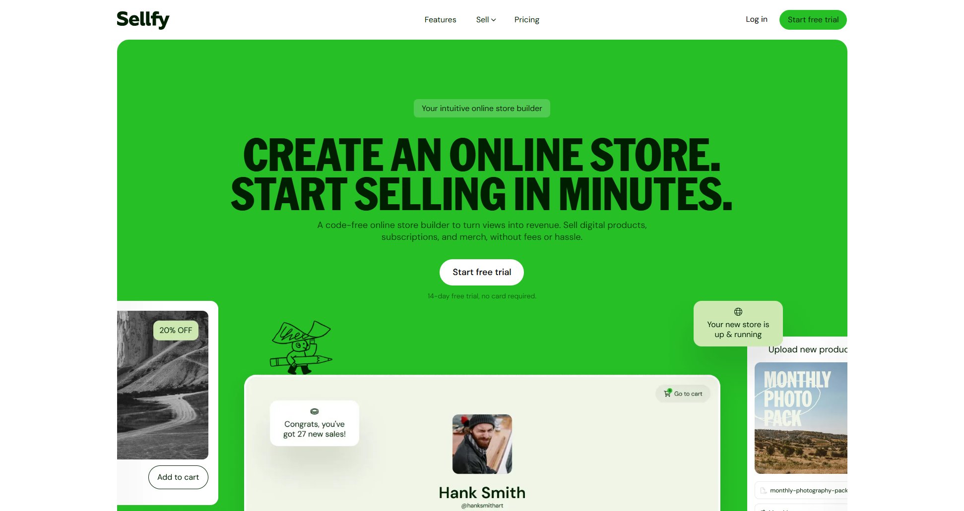 Sellfy Sellfy Interface & Screenshots Sellfy Sellfy Interface & Screenshots