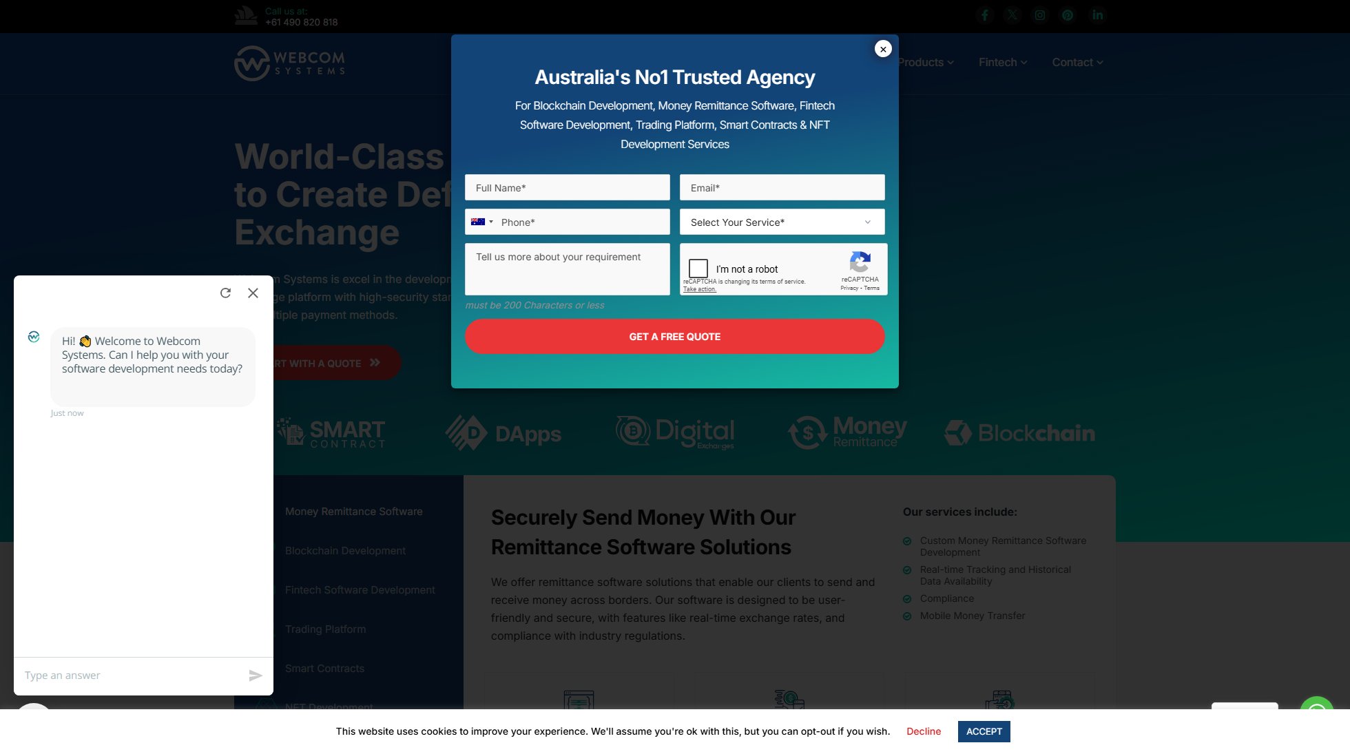 Webcom Systems Webcom Systems Interface & Screenshots Webcom Systems Webcom Systems Interface & Screenshots