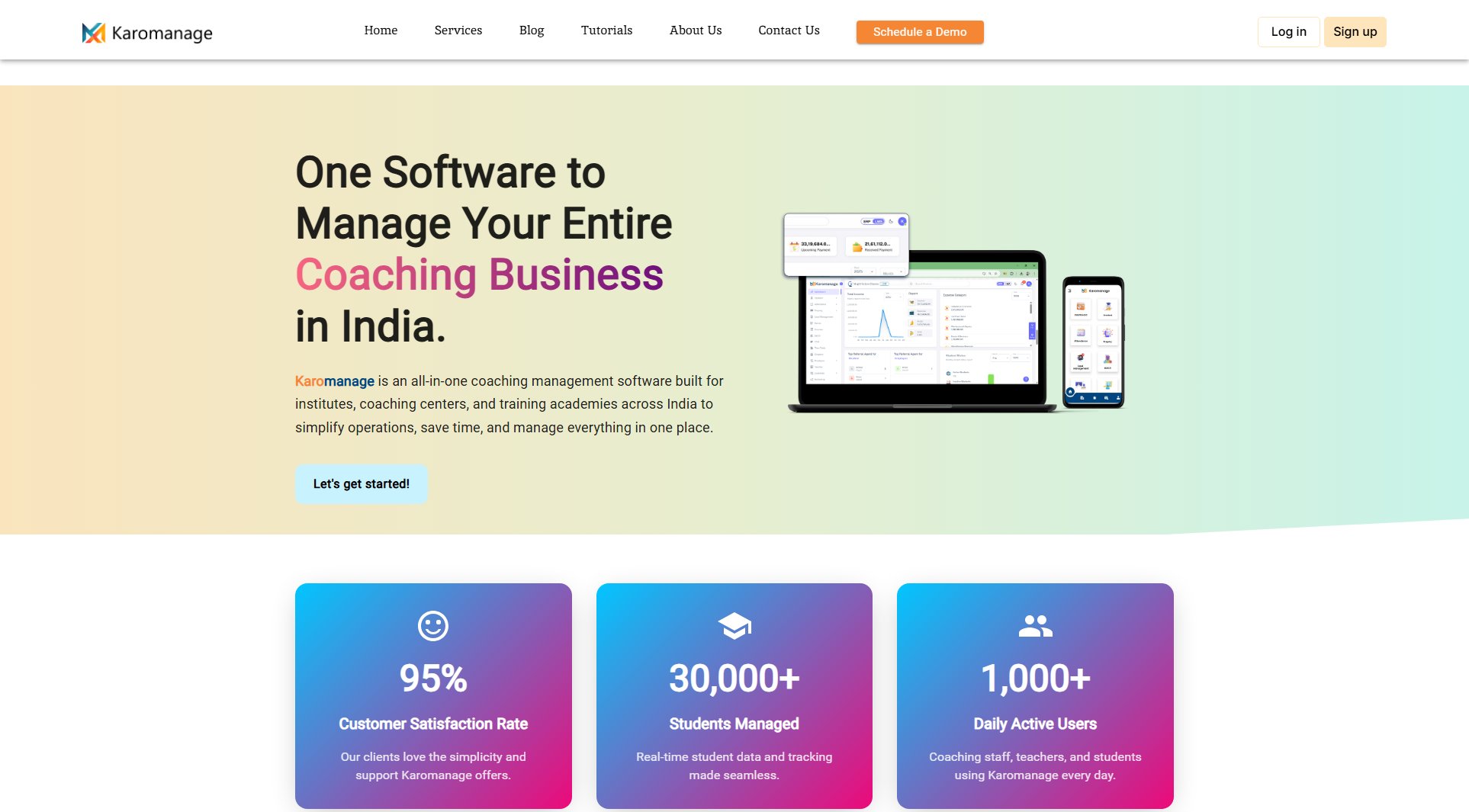 Karomanage Karomanage Interface & Screenshots Karomanage Karomanage Interface & Screenshots