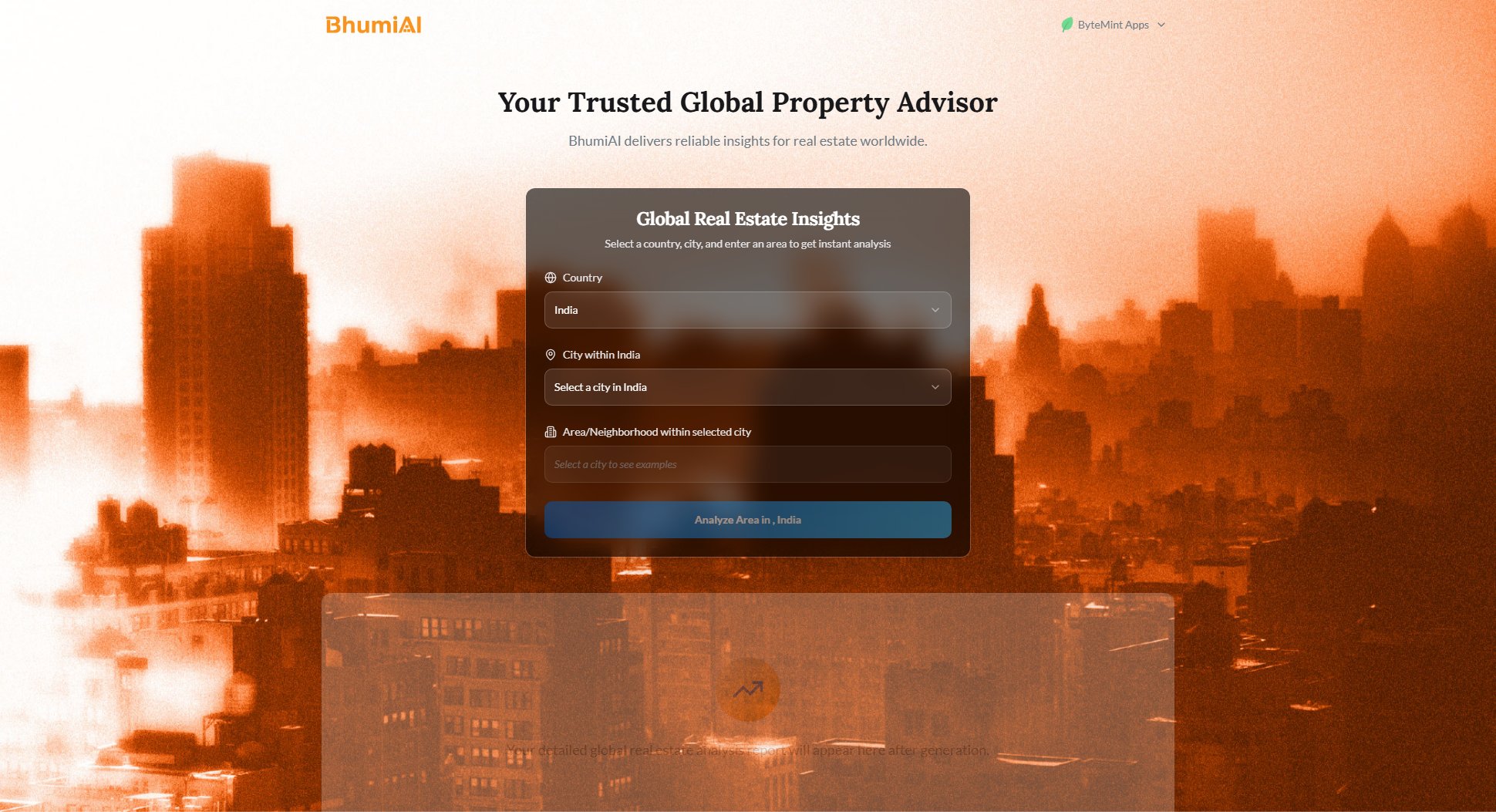 BhumiAI BhumiAI Interface & Screenshots BhumiAI BhumiAI Interface & Screenshots