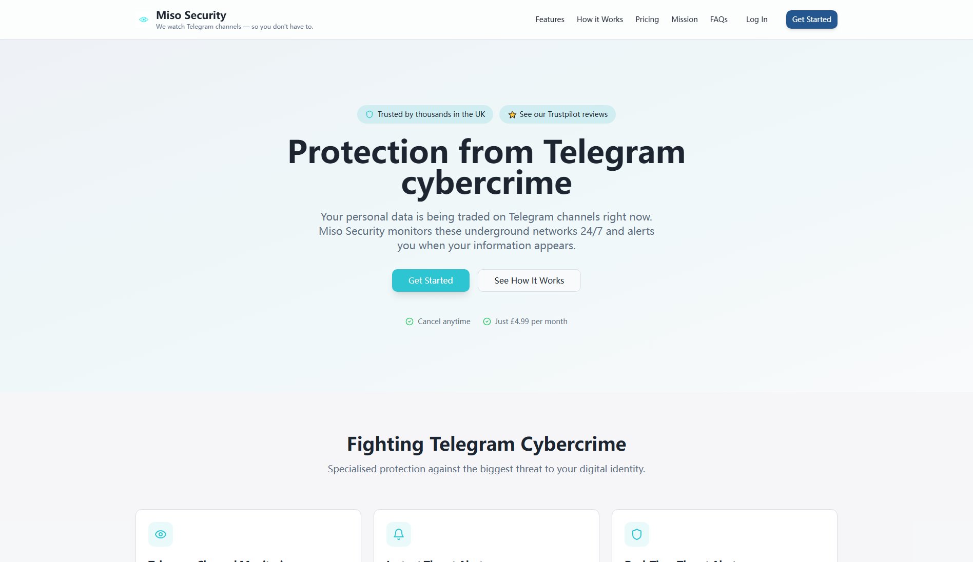 Miso Security Miso Security Interface & Screenshots