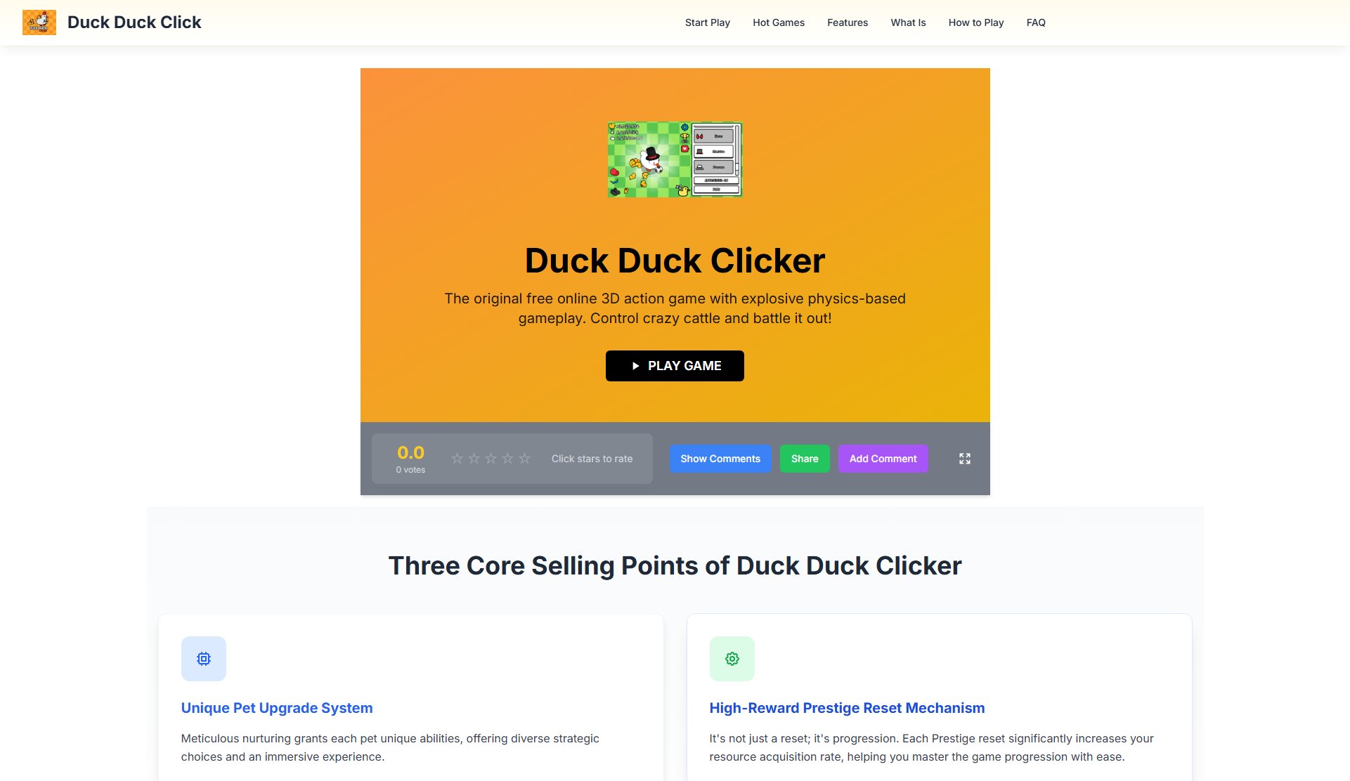 Duck Duck Clicker Duck Duck Clicker Interface & Screenshots Duck Duck Clicker Duck Duck Clicker Interface & Screenshots