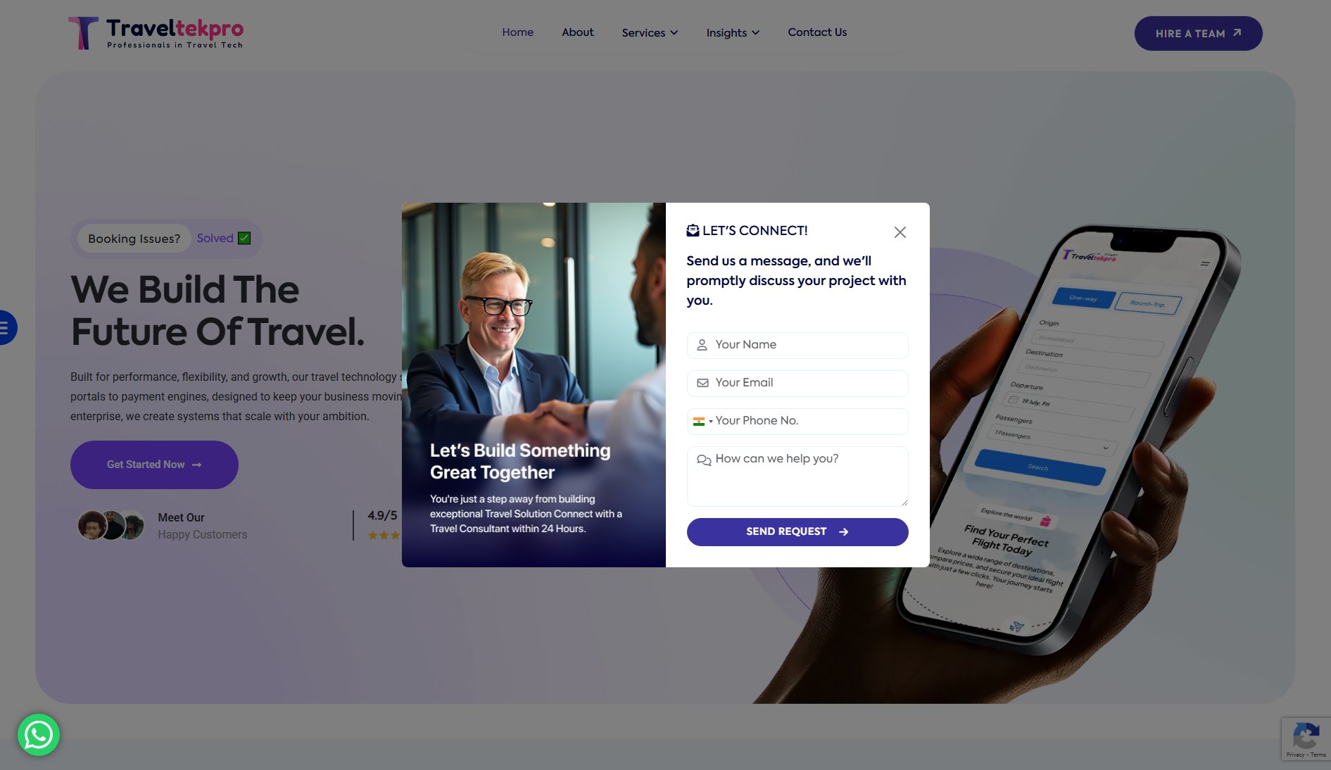 TravelTekPro TravelTekPro Interface & Screenshots