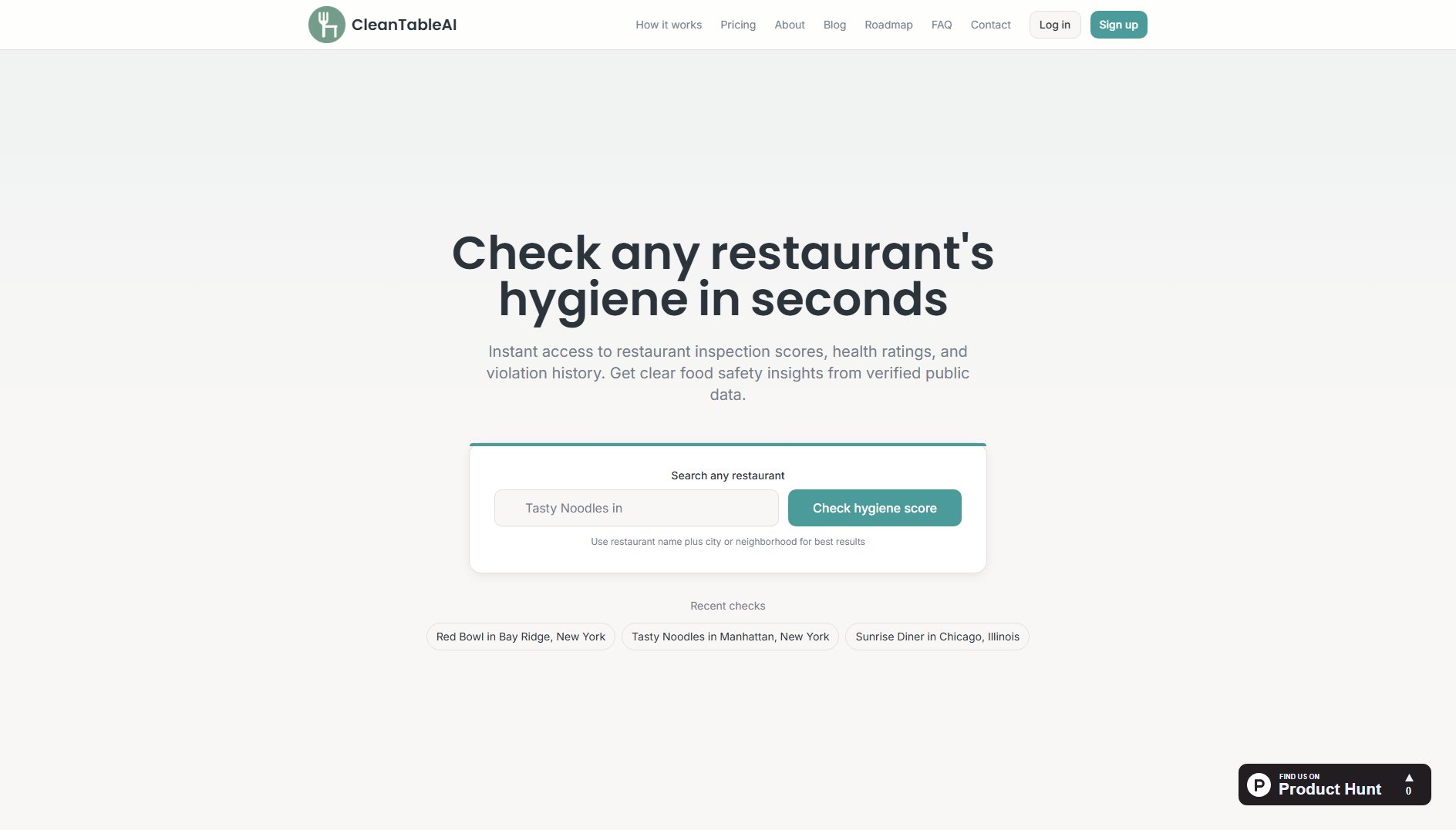 CleanTableAI CleanTableAI Interface & Screenshots CleanTableAI CleanTableAI Interface & Screenshots