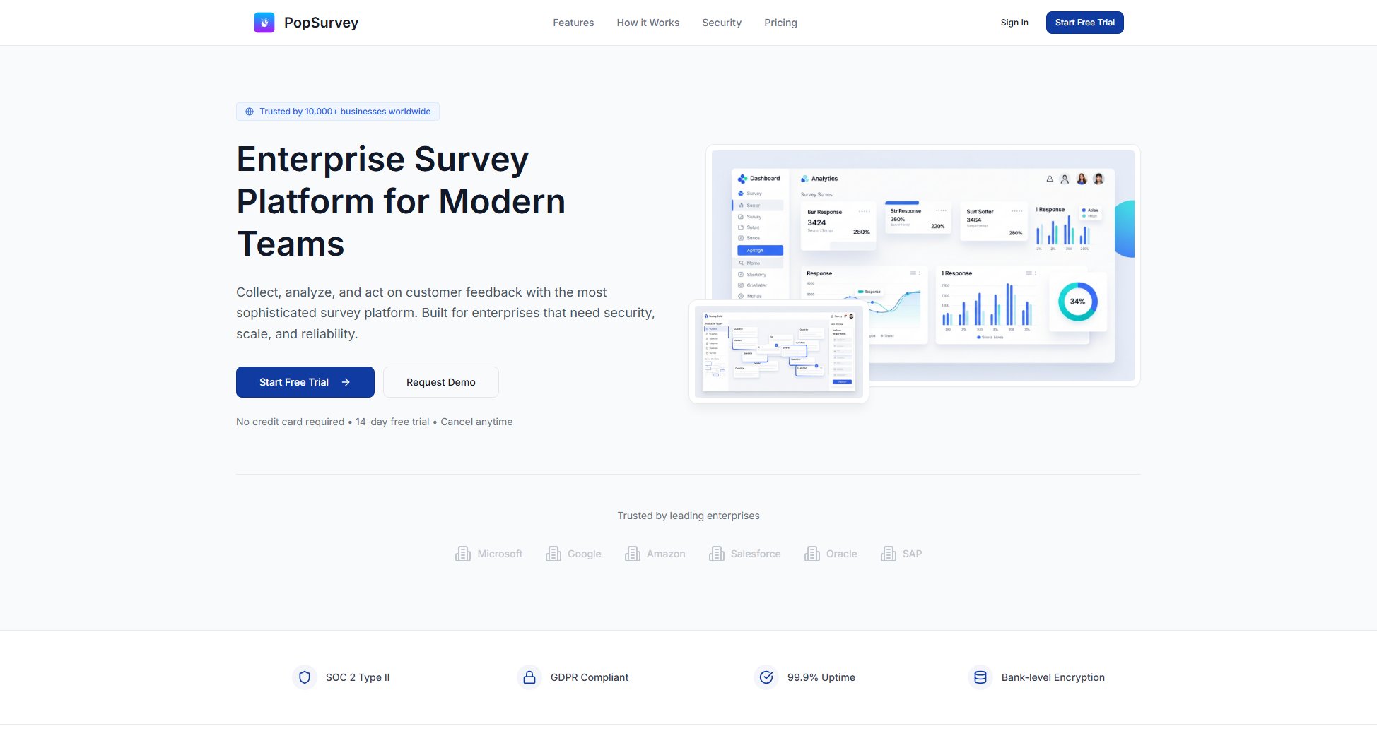 PopSurvey PopSurvey Interface & Screenshots