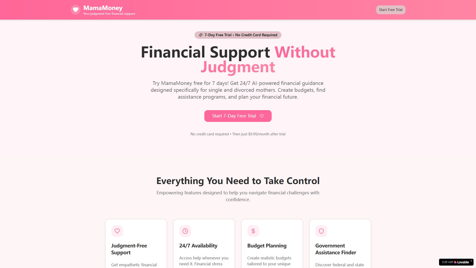 MamaMoney MamaMoney Interface & Screenshots MamaMoney MamaMoney Interface & Screenshots