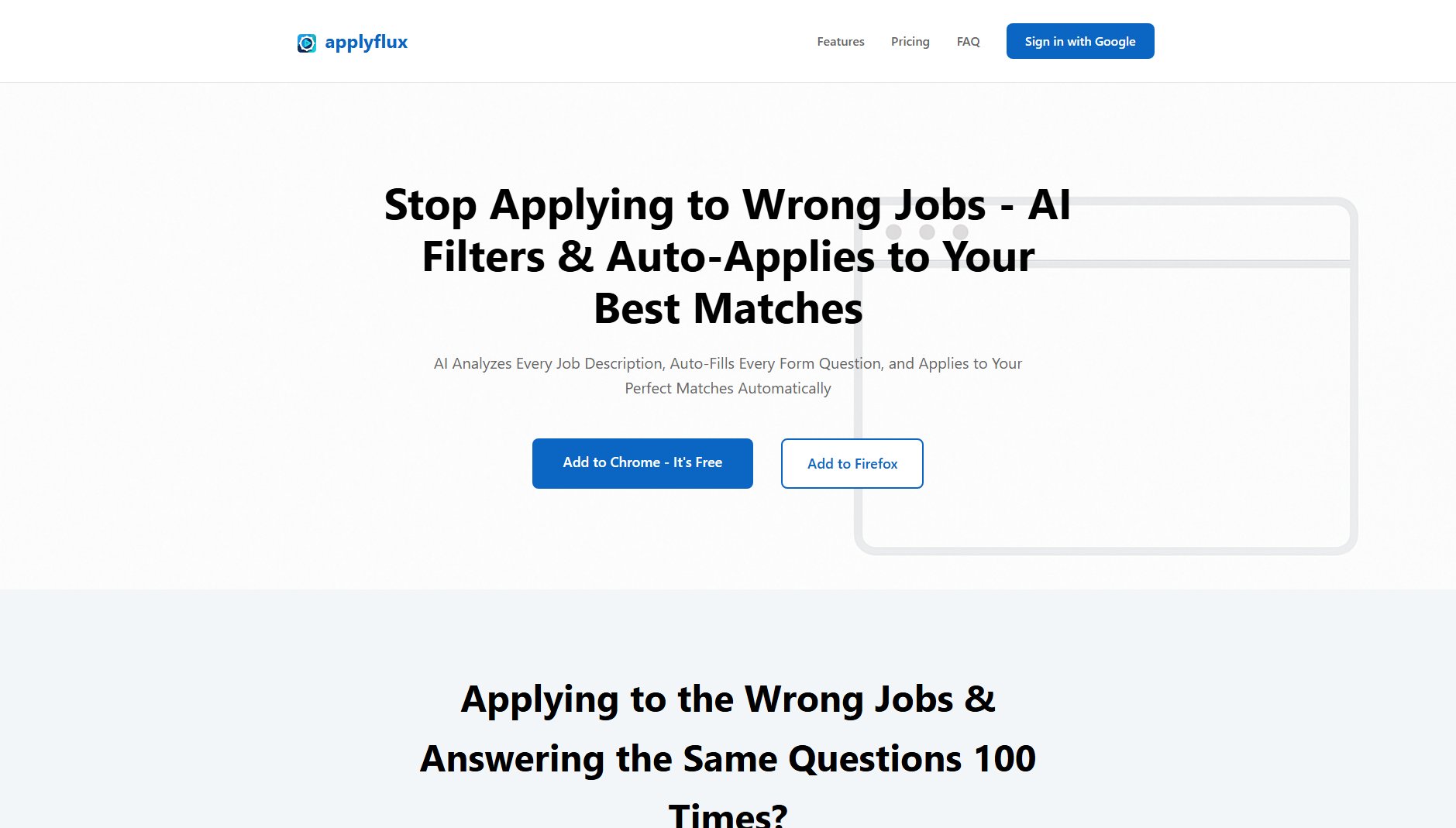 ApplyFlux ApplyFlux Interface & Screenshots ApplyFlux ApplyFlux Interface & Screenshots