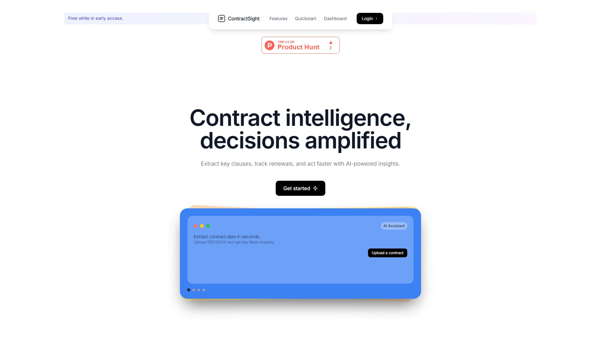 ContractSight ContractSight Interface & Screenshots ContractSight ContractSight Interface & Screenshots