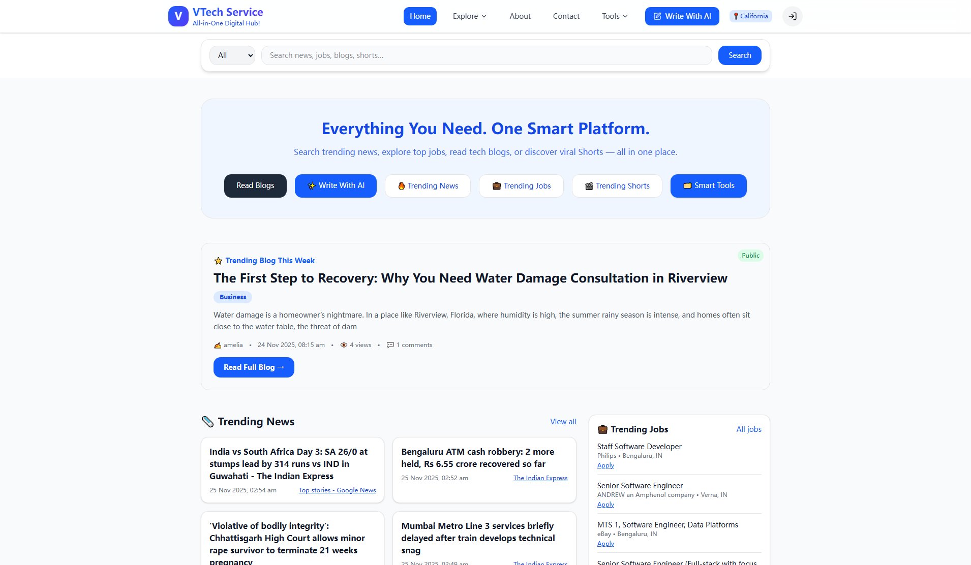 VTech Service VTech Service Interface & Screenshots VTech Service VTech Service Interface & Screenshots