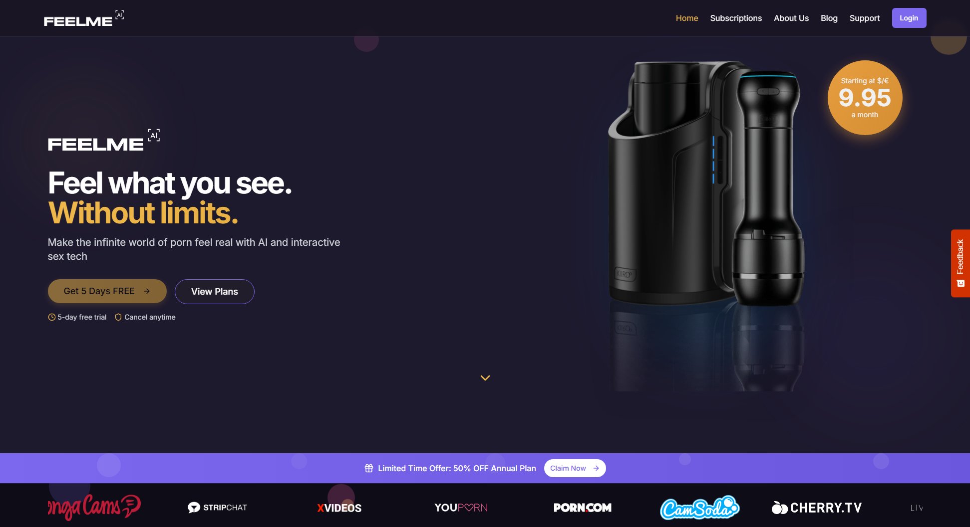 FeelMe AI FeelMe AI Interface & Screenshots