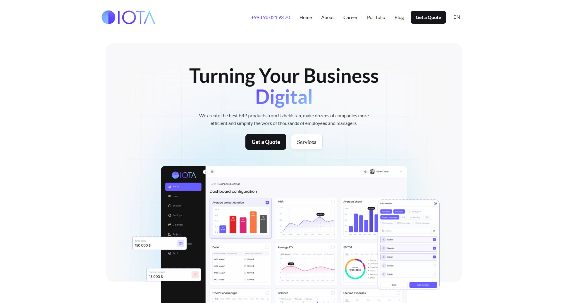 IOTA IOTA Interface & Screenshots IOTA IOTA Interface & Screenshots