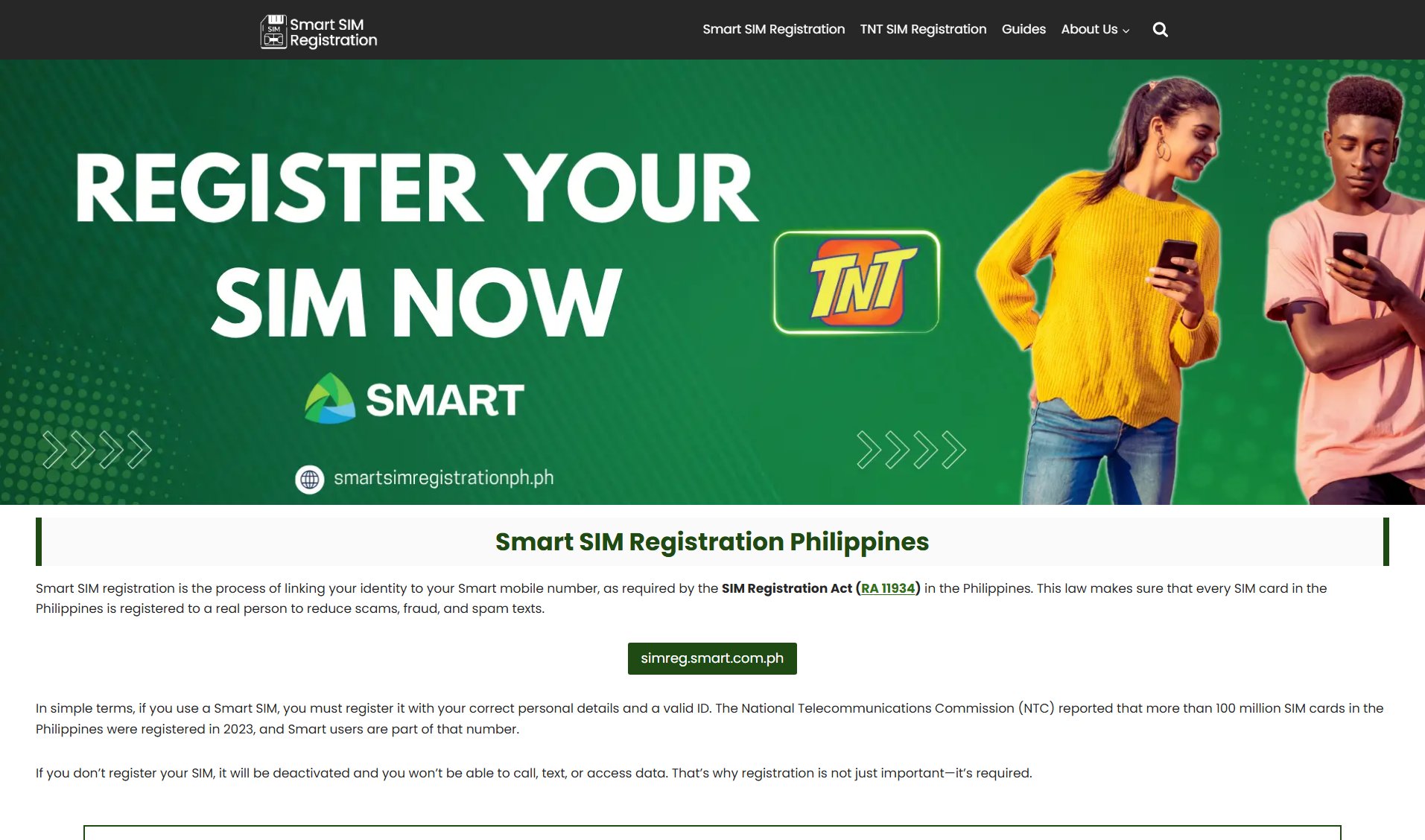 Smart SIM Registration Smart SIM Registration Interface & Screenshots Smart SIM Registration Smart SIM Registration Interface & Screenshots