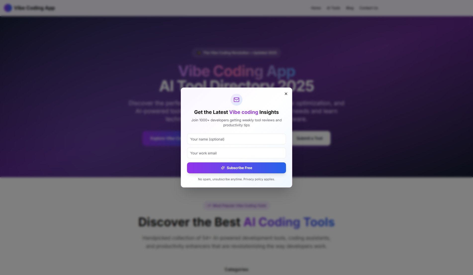 Vibe Coding App