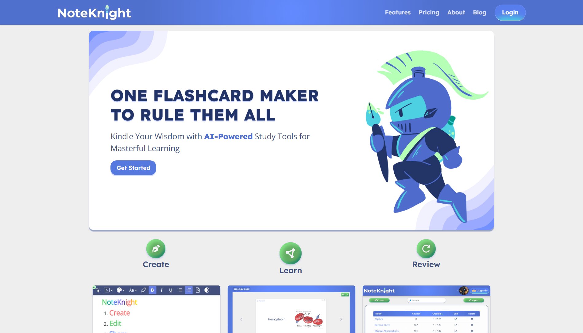 NoteKnight NoteKnight Interface & Screenshots NoteKnight NoteKnight Interface & Screenshots