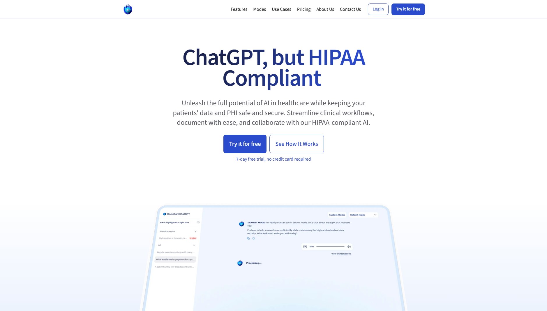 CompliantChatGPT CompliantChatGPT Interface & Screenshots CompliantChatGPT CompliantChatGPT Interface & Screenshots