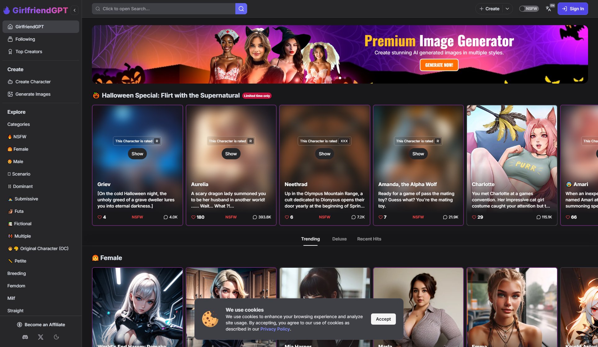 GirlfriendGPT GirlfriendGPT Interface & Screenshots GirlfriendGPT GirlfriendGPT Interface & Screenshots