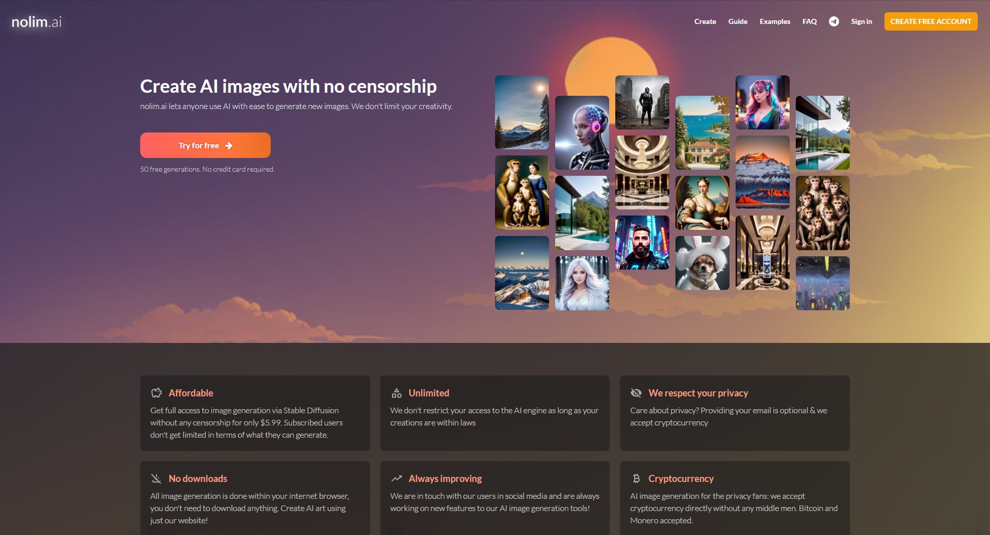 nolim.ai nolim.ai Interface & Screenshots nolim.ai nolim.ai Interface & Screenshots