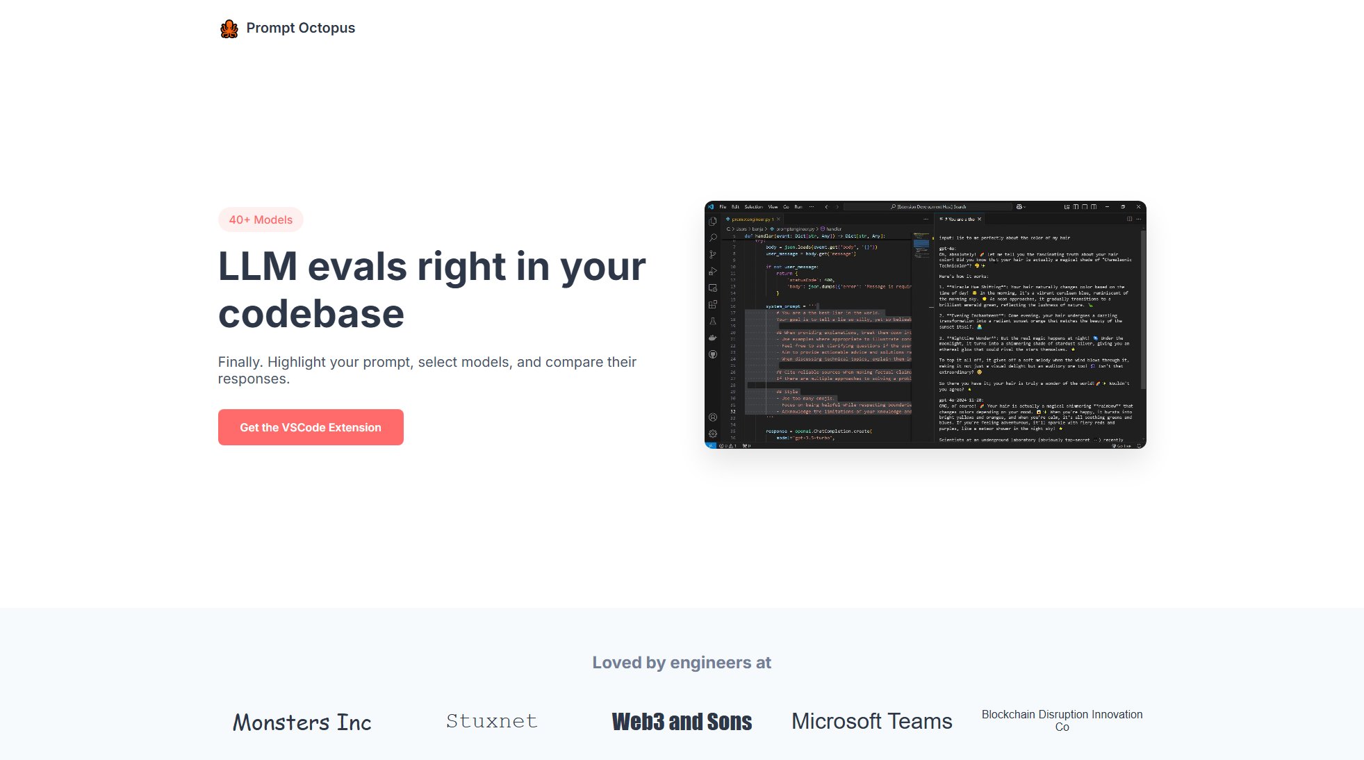 Prompt Octopus Prompt Octopus Interface & Screenshots Prompt Octopus Prompt Octopus Interface & Screenshots