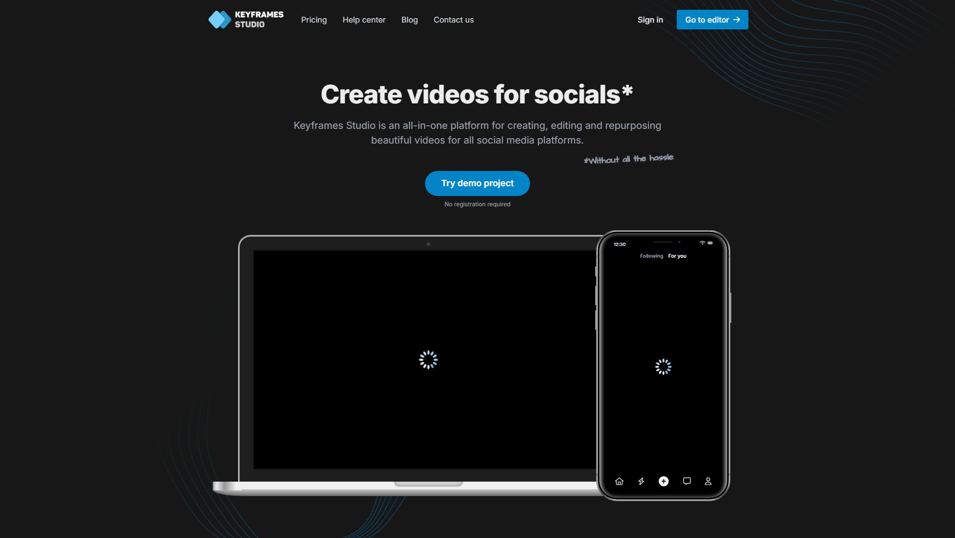 Keyframes Studio Keyframes Studio Interface & Screenshots Keyframes Studio Keyframes Studio Interface & Screenshots