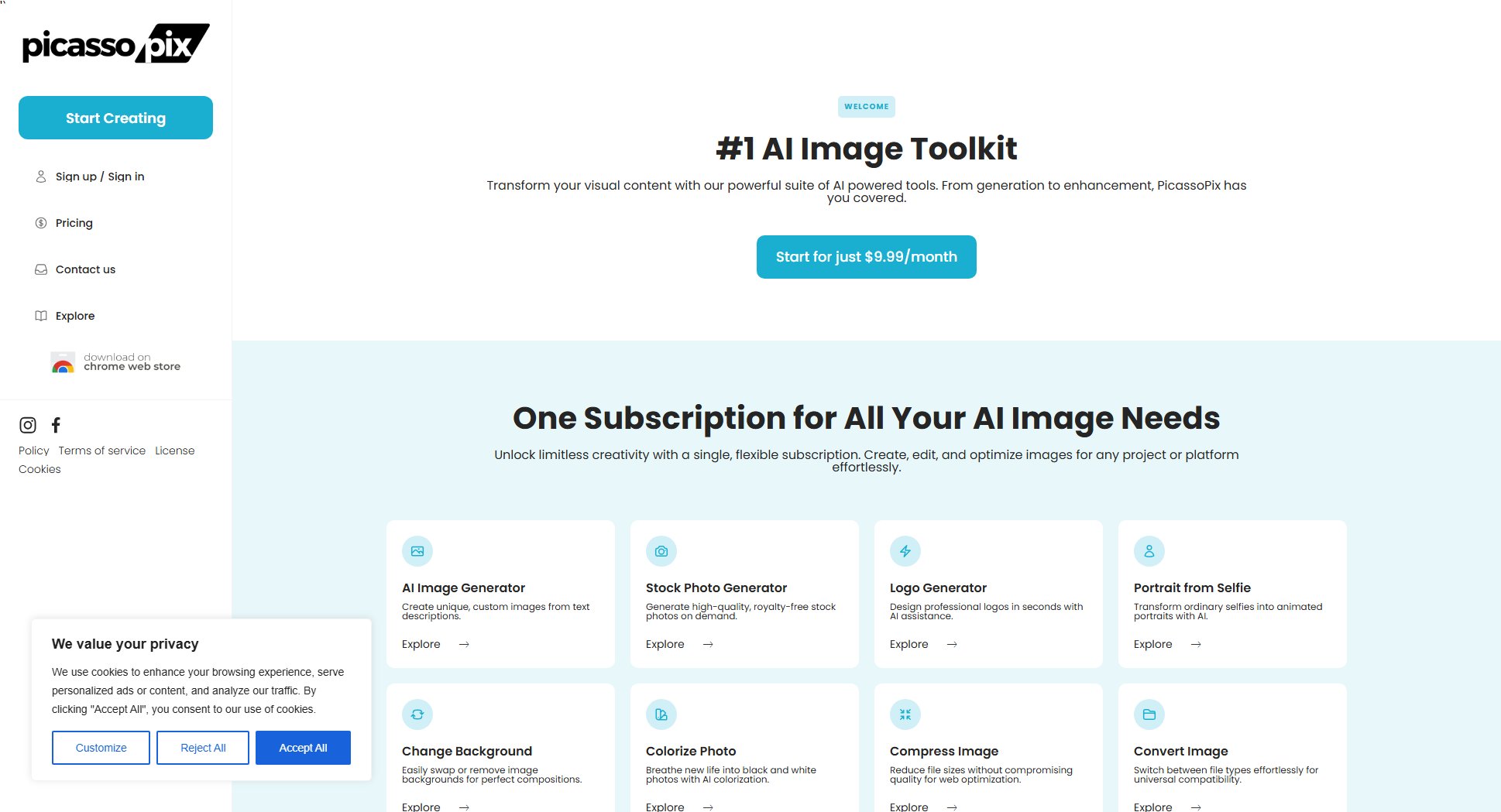 PicassoPix PicassoPix Interface & Screenshots PicassoPix PicassoPix Interface & Screenshots