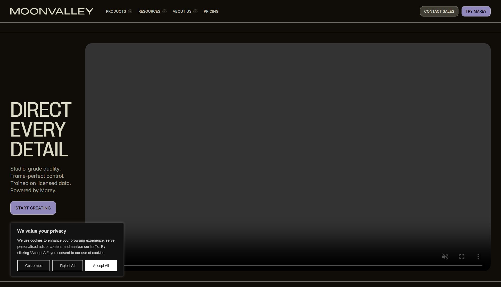 Moonvalley Moonvalley Interface & Screenshots