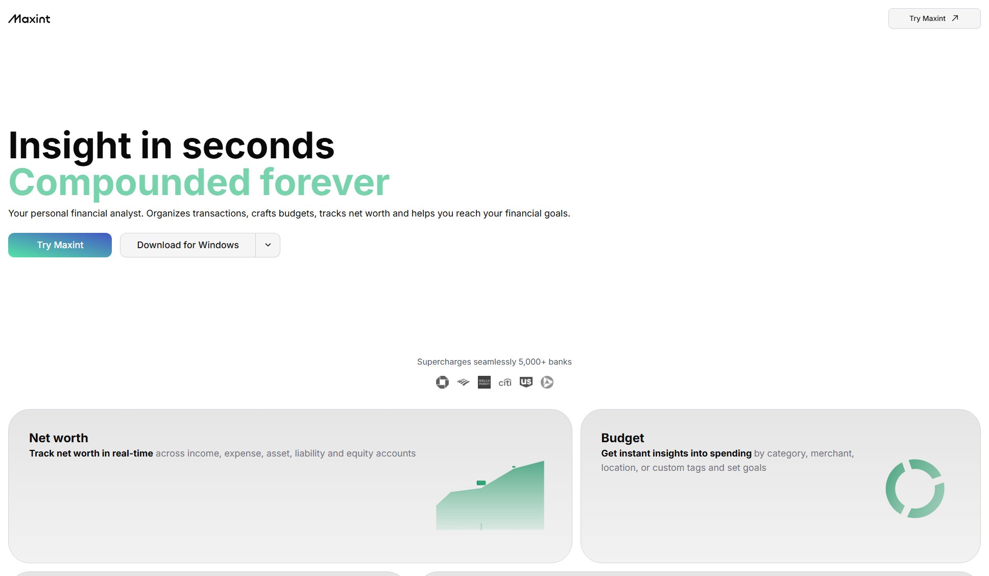 Maxint Maxint Interface & Screenshots Maxint Maxint Interface & Screenshots