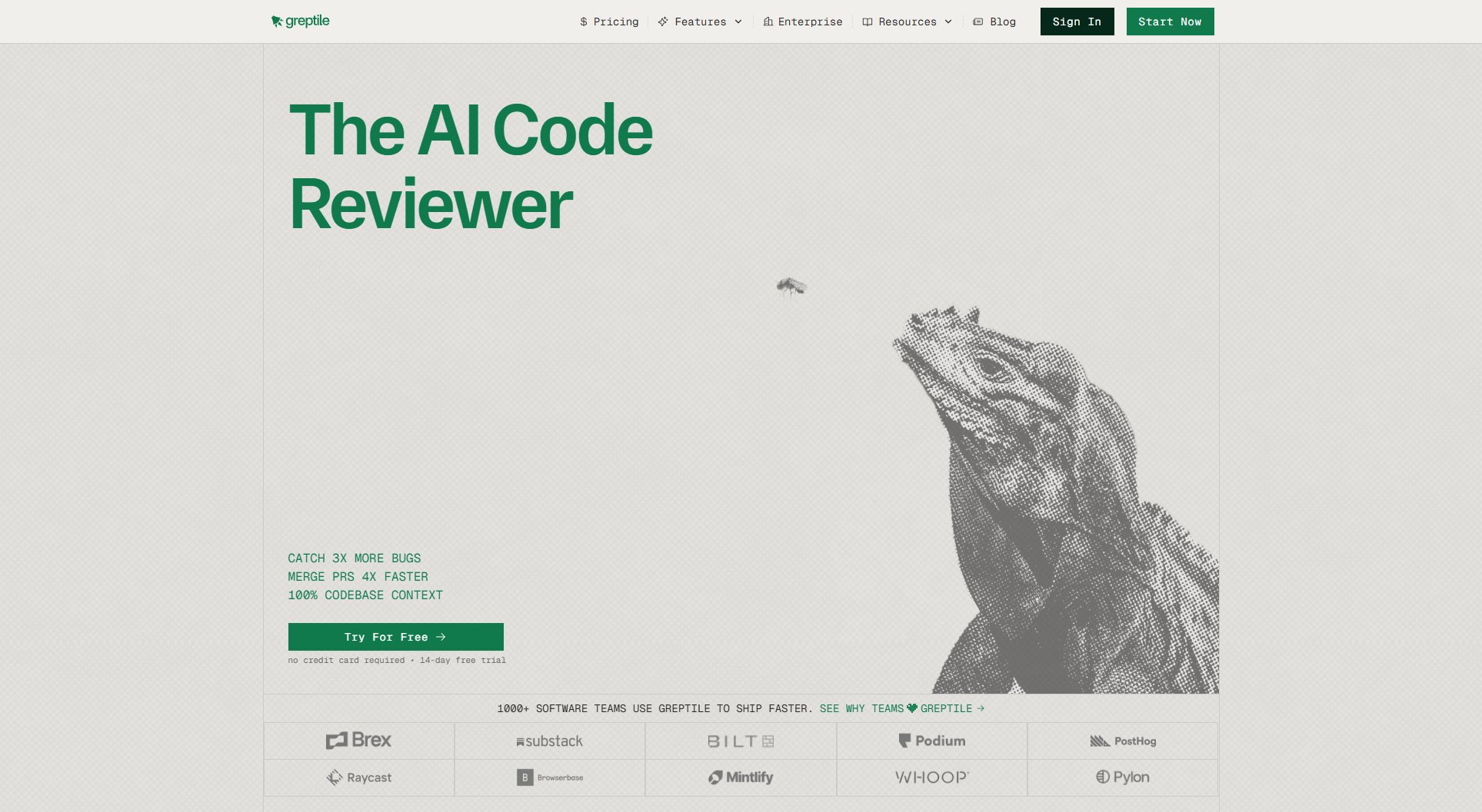 Greptile Greptile Interface & Screenshots Greptile Greptile Interface & Screenshots
