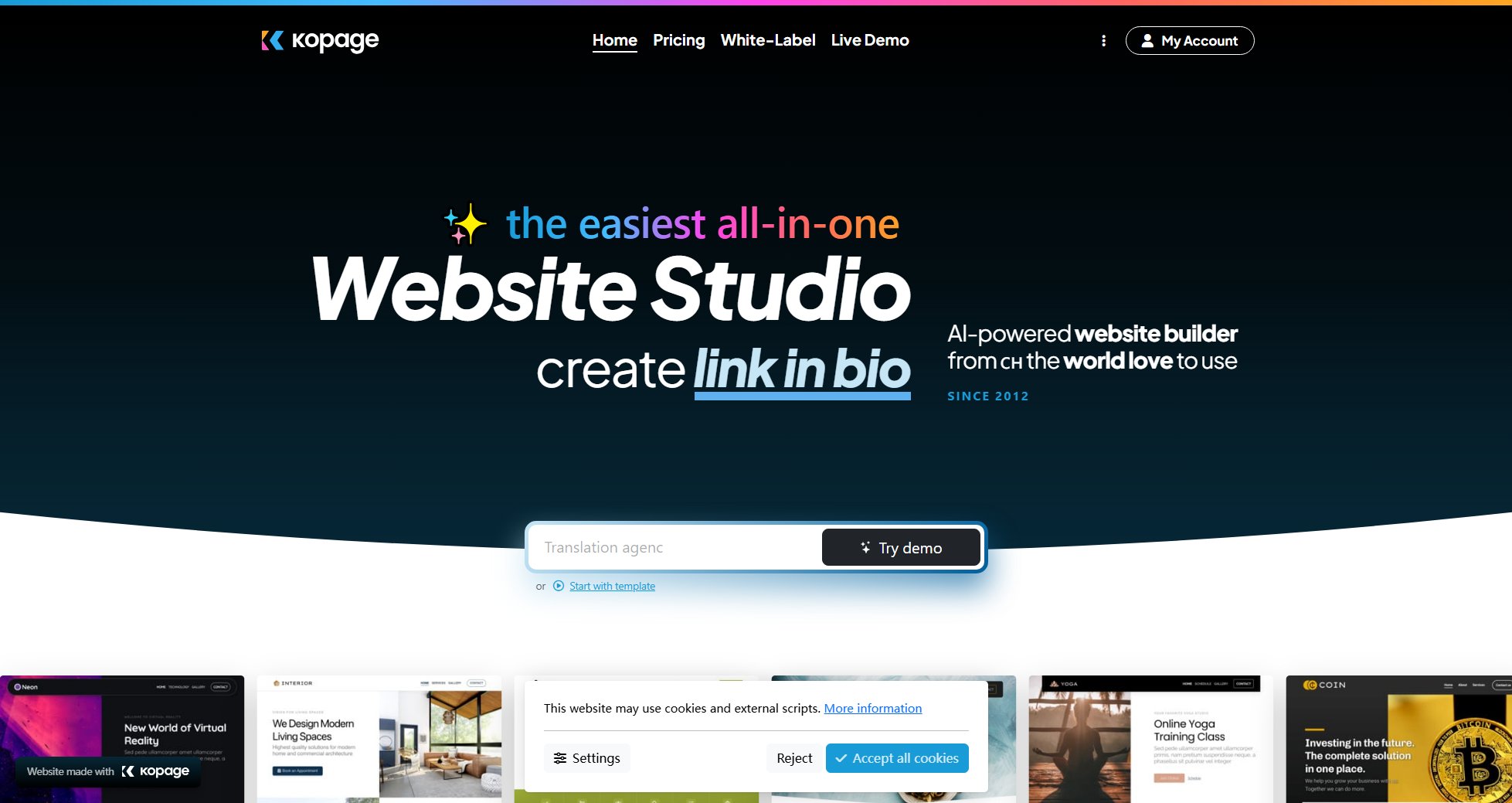 Kopage Website Studio Kopage Website Studio Interface & Screenshots Kopage Website Studio Kopage Website Studio Interface & Screenshots