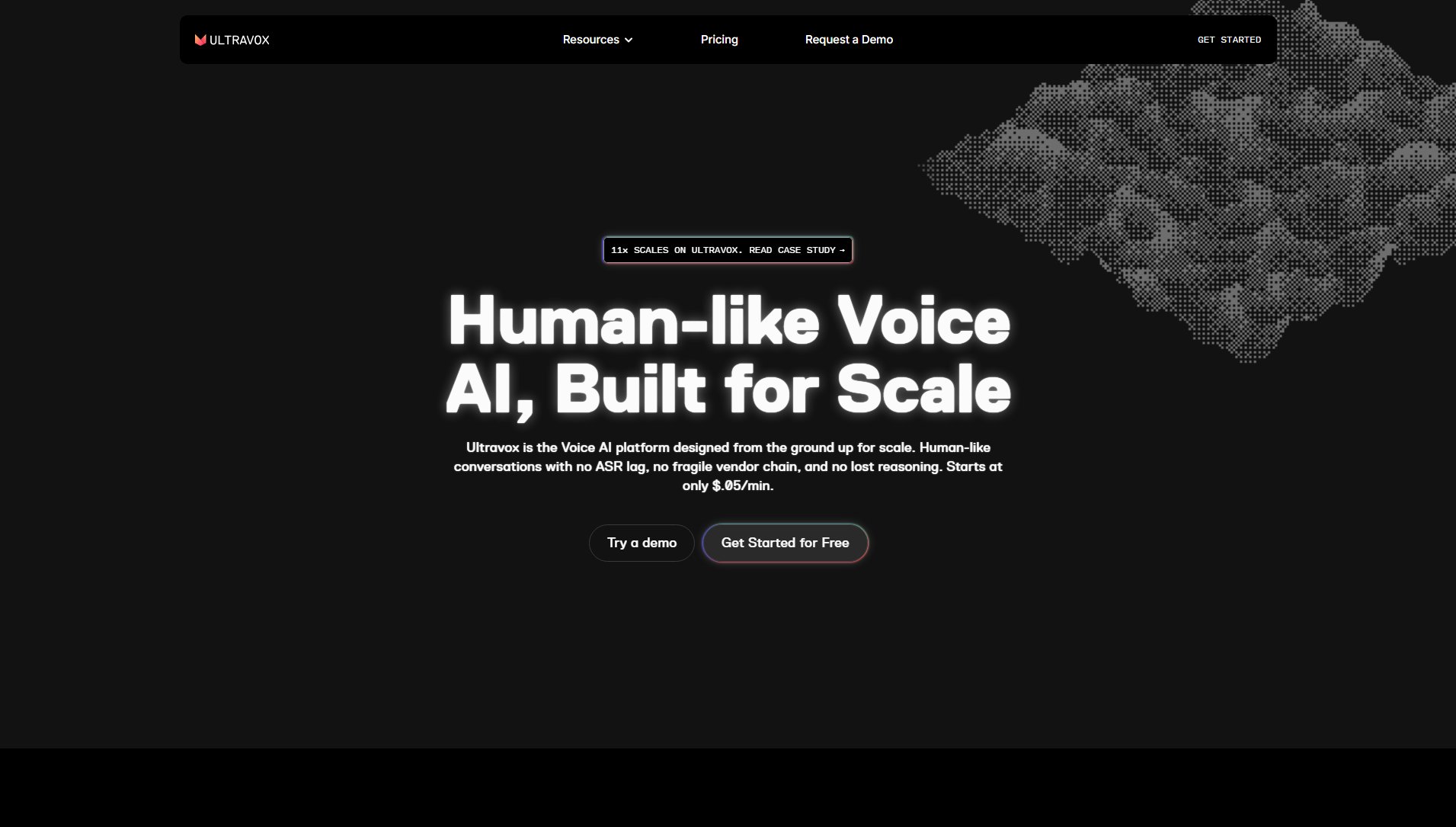 Ultravox.ai Ultravox.ai Interface & Screenshots