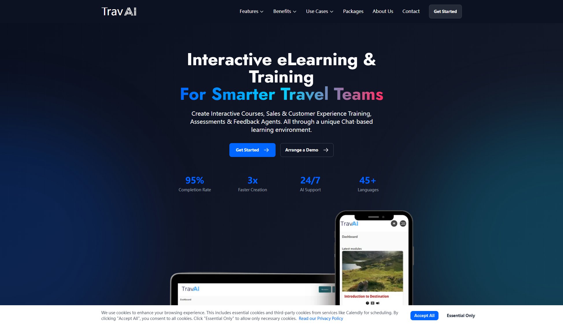 TravAI TravAI Interface & Screenshots TravAI TravAI Interface & Screenshots