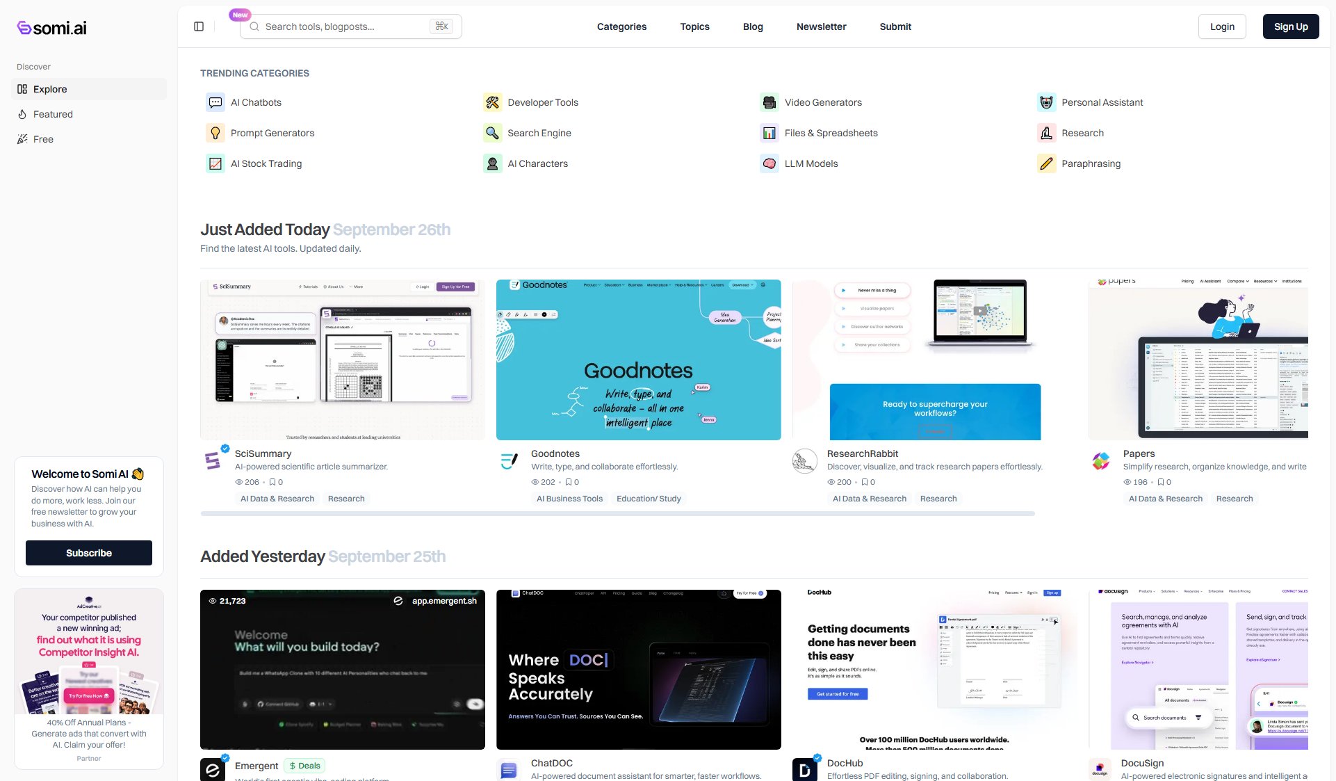 Somi AI Somi AI Interface & Screenshots