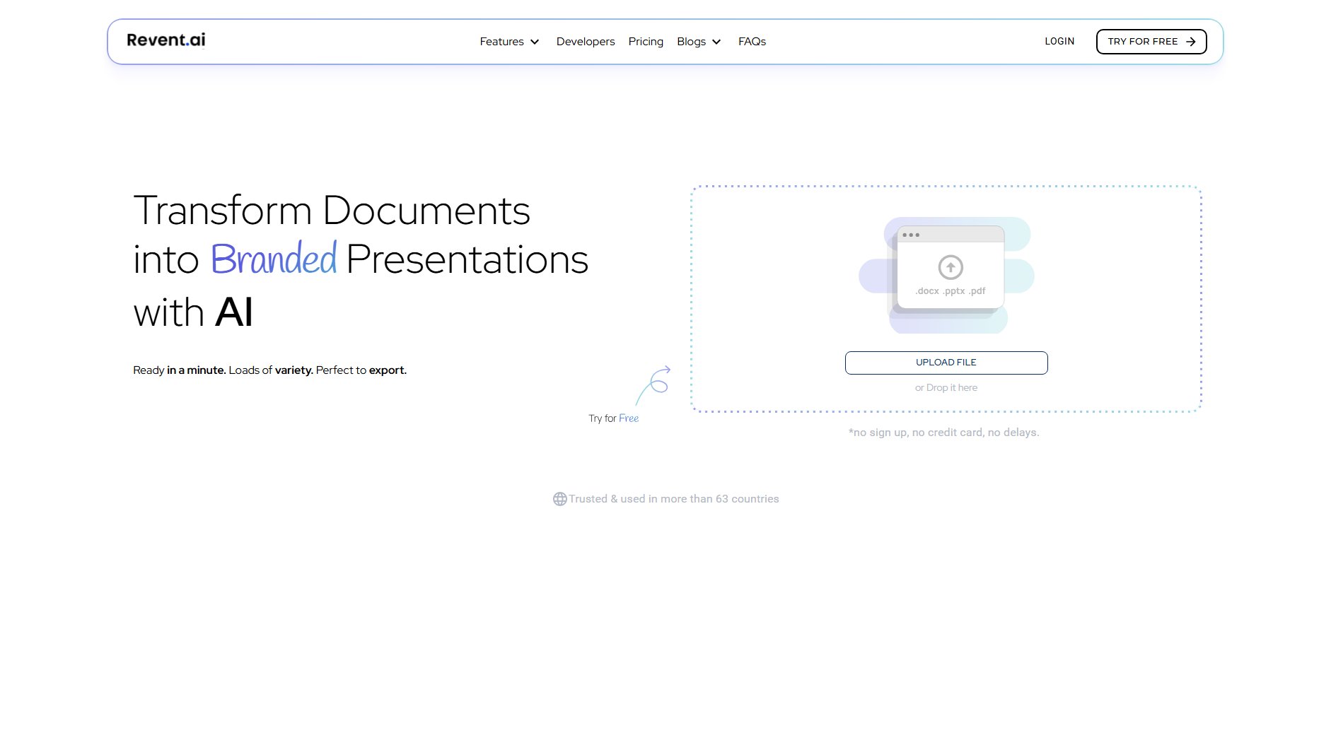 Revent.ai Revent.ai Interface & Screenshots