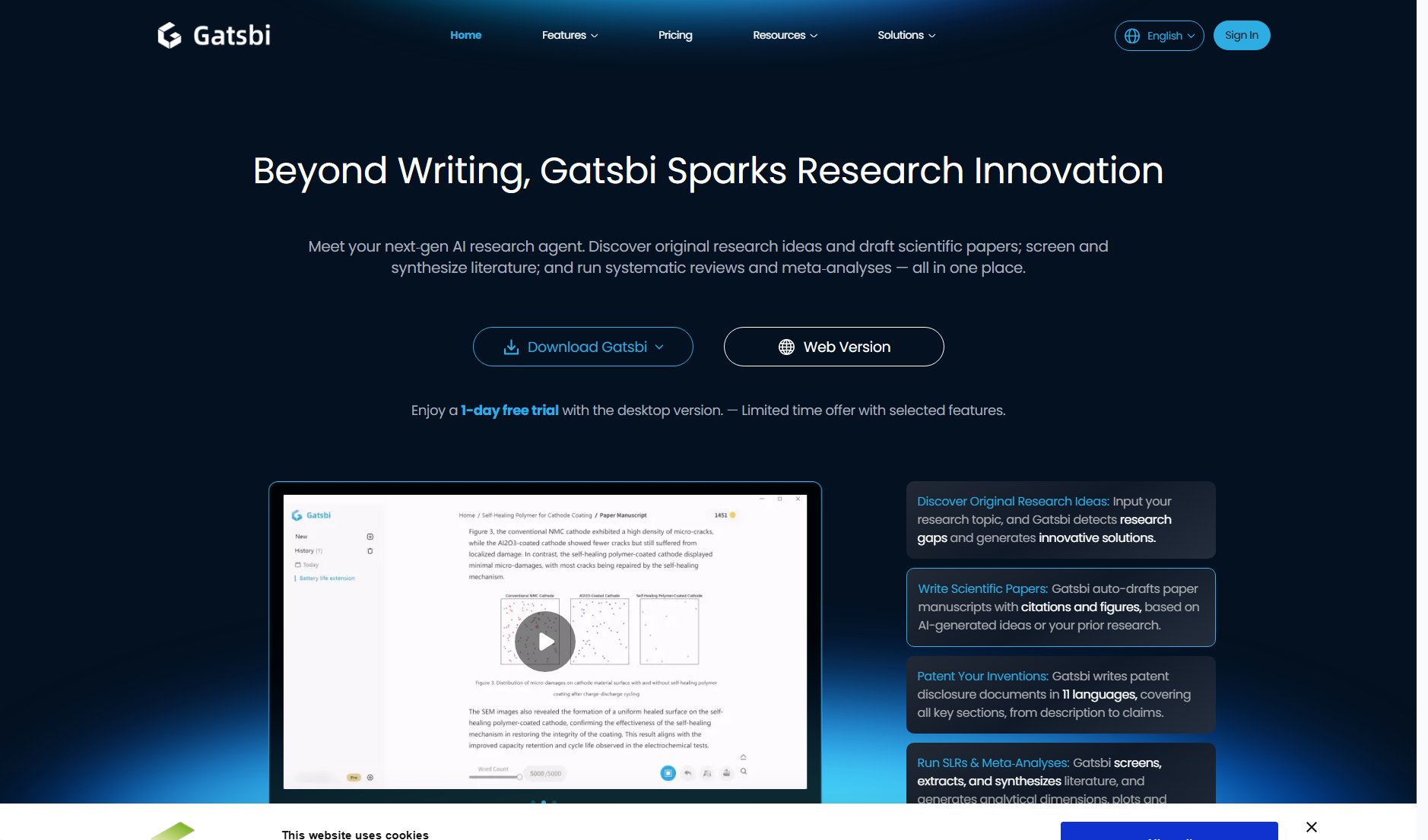 Gatsbi Gatsbi Interface & Screenshots