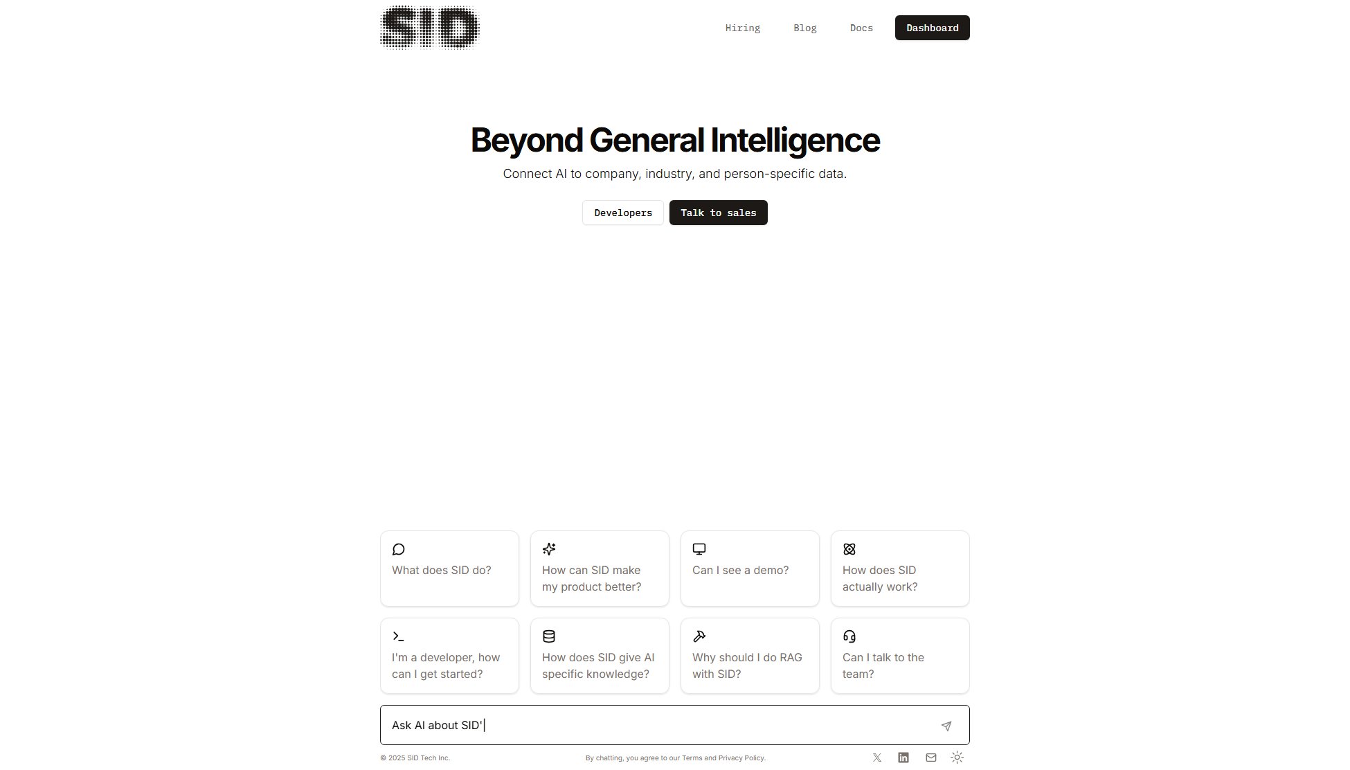 SID AI Screenshot