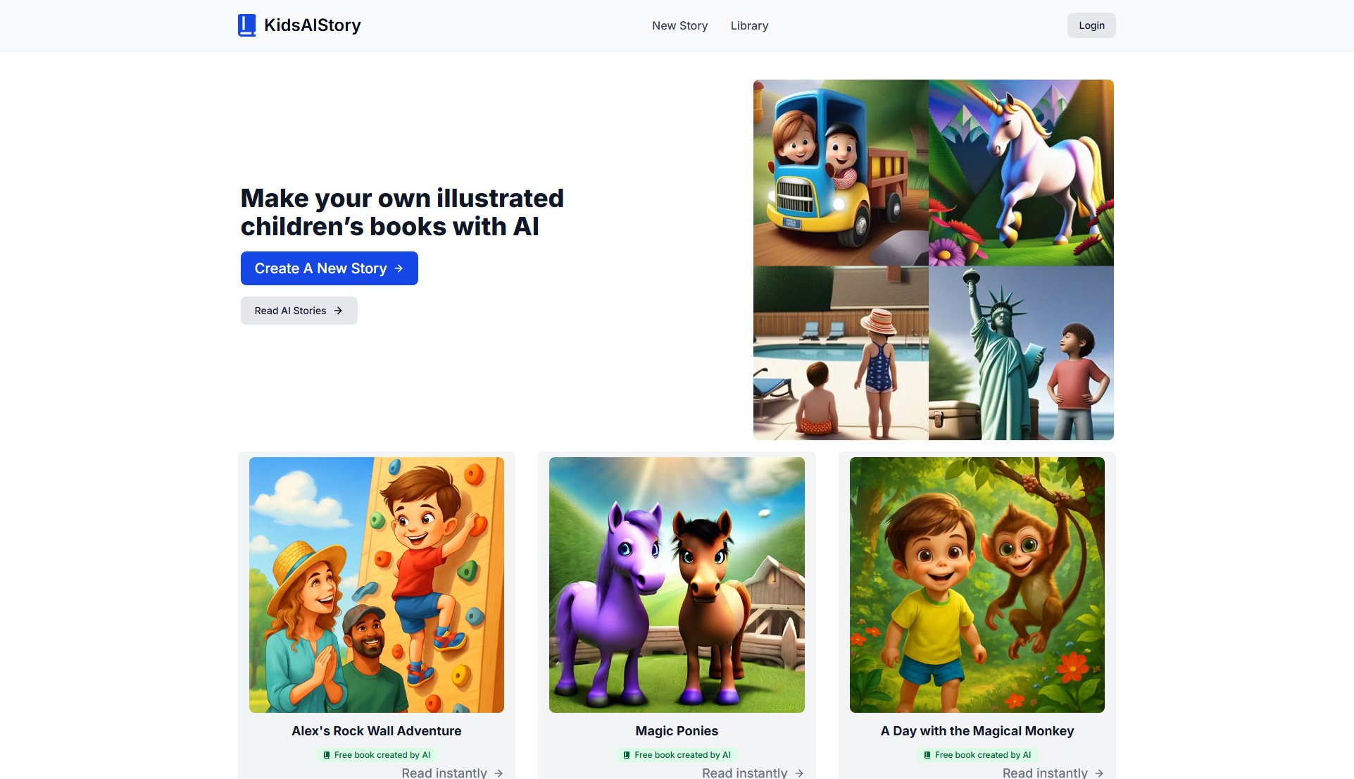 KidsAIStory KidsAIStory Interface & Screenshots KidsAIStory KidsAIStory Interface & Screenshots