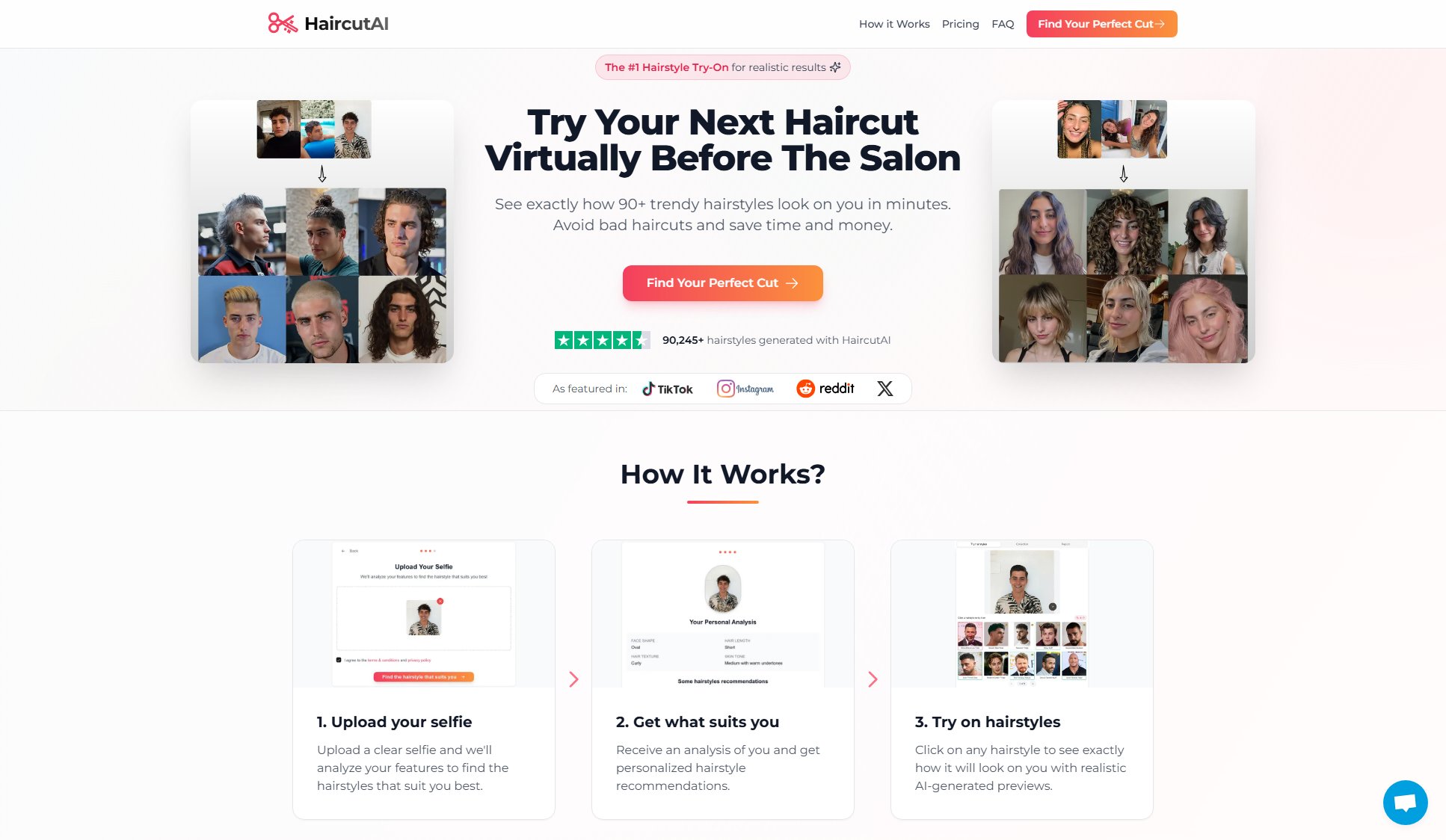HaircutAI HaircutAI Interface & Screenshots HaircutAI HaircutAI Interface & Screenshots