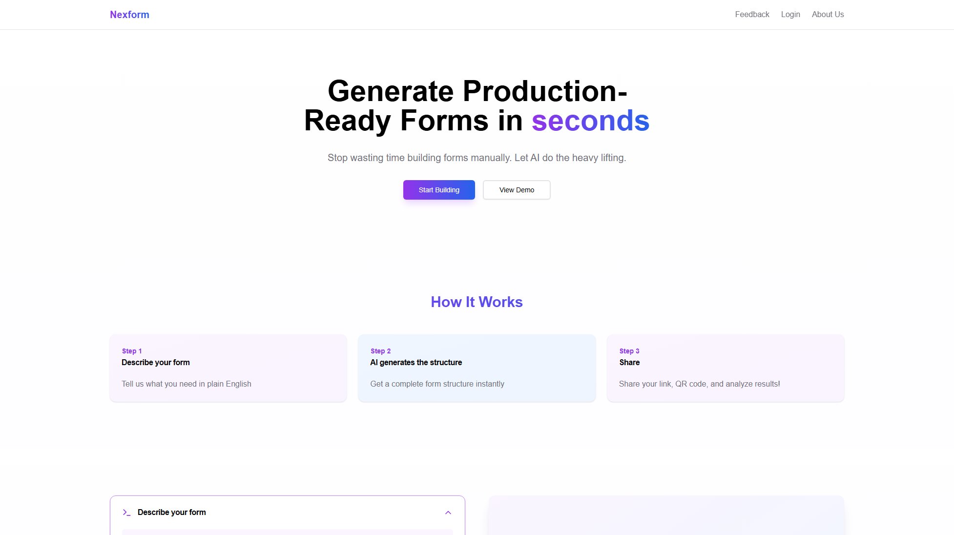 Nexform Nexform Interface & Screenshots Nexform Nexform Interface & Screenshots