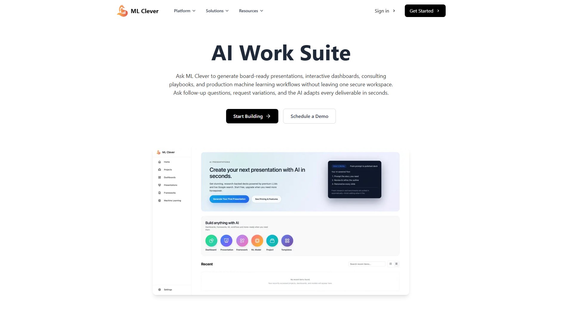 ML Clever ML Clever Interface & Screenshots ML Clever ML Clever Interface & Screenshots