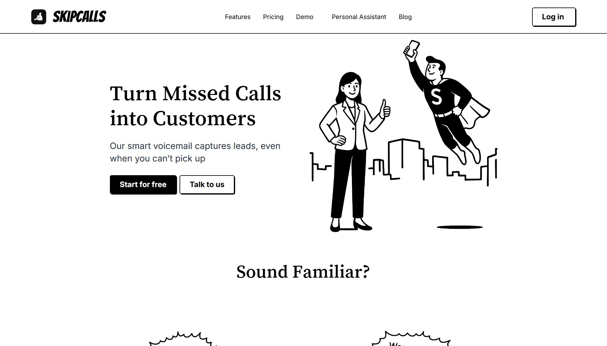 SkipCalls SkipCalls Interface & Screenshots