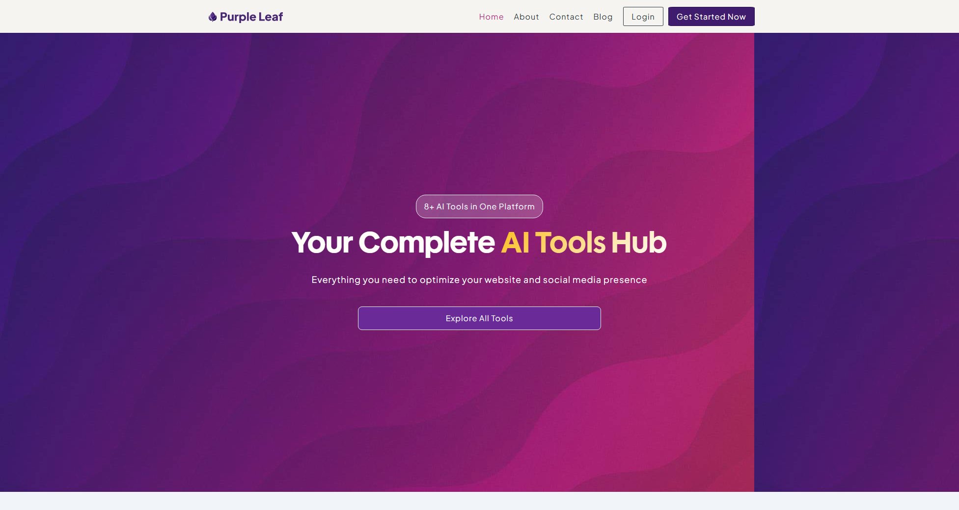 Purple Leaf Purple Leaf Interface & Screenshots